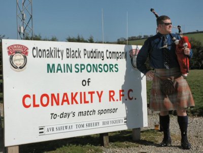 Waiting for the teams to come out their dressing rooms Ireland
