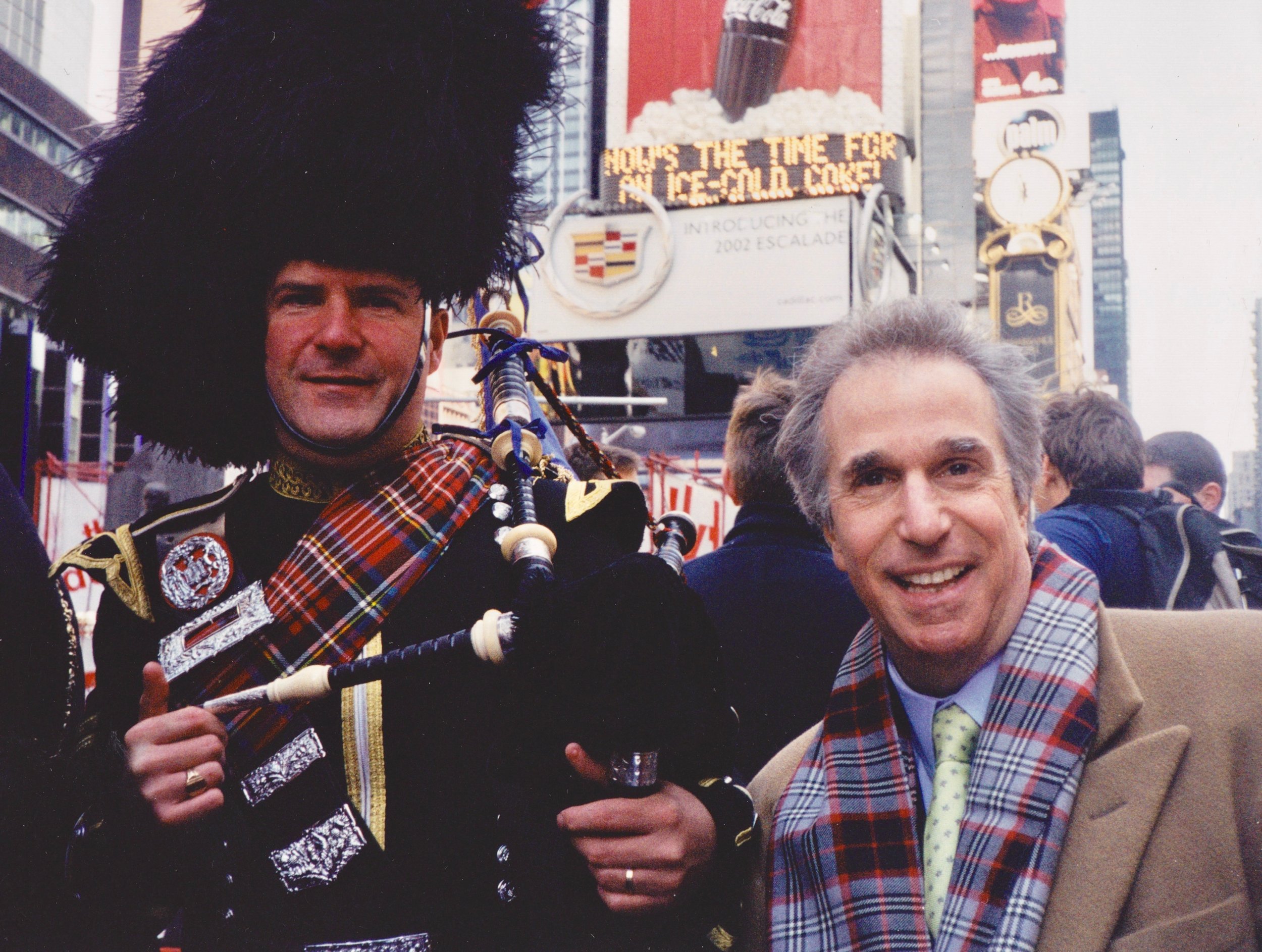 Me and Henry Winkler AKA The Fonz