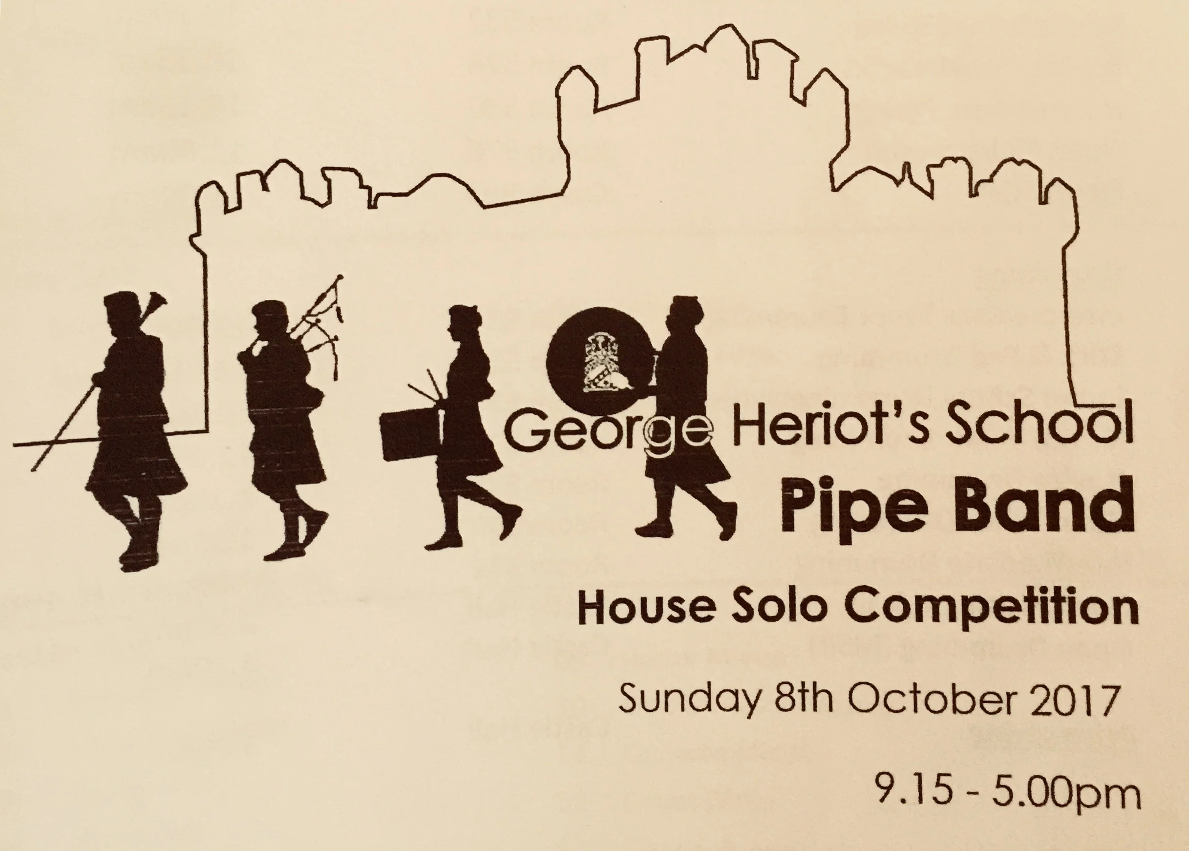 On Sunday 8th October saw return to my old school to judge their house competition