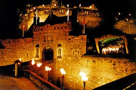 Never tire of playing here. Edinburgh Castle