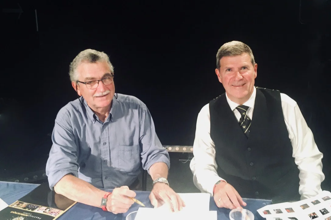 Judging with Dr Angus MacDonald.Lorient 2018