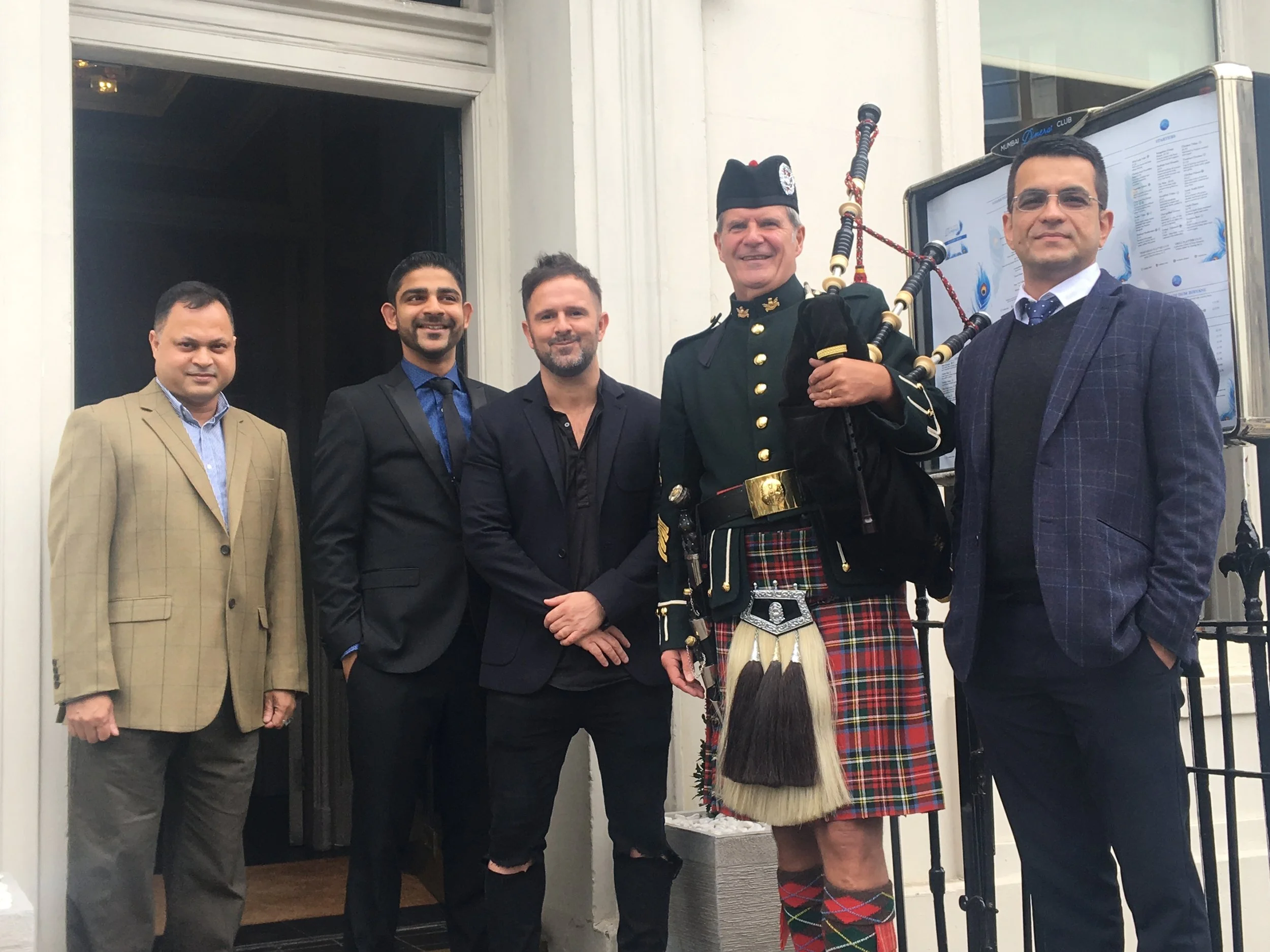 The opening of the Mumbai Diners Club Edinburgh 2018