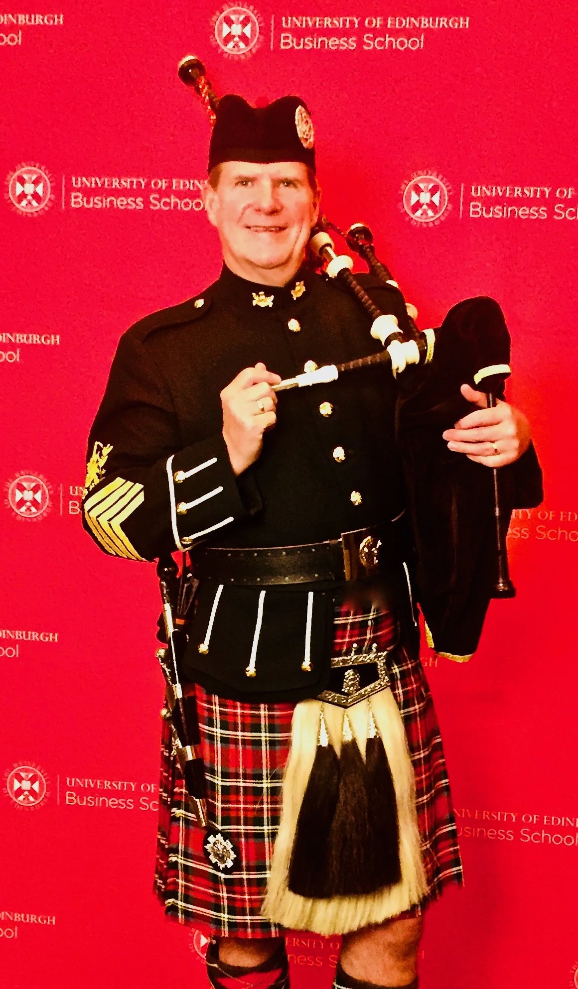 A few pics from the University of Edinburgh Business Studies winter graduation awards