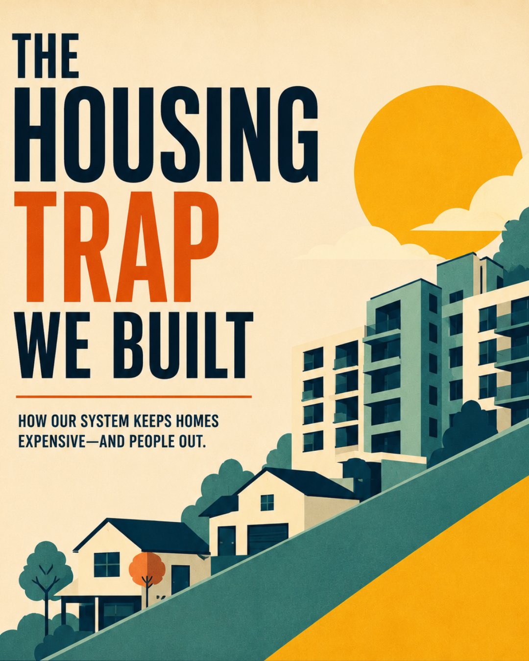 We Want Affordable Housing. We Also Want Prices to Keep Rising: How zoning, scarcity and the ownership divide created the housing trap we cannot escape without confronting it.