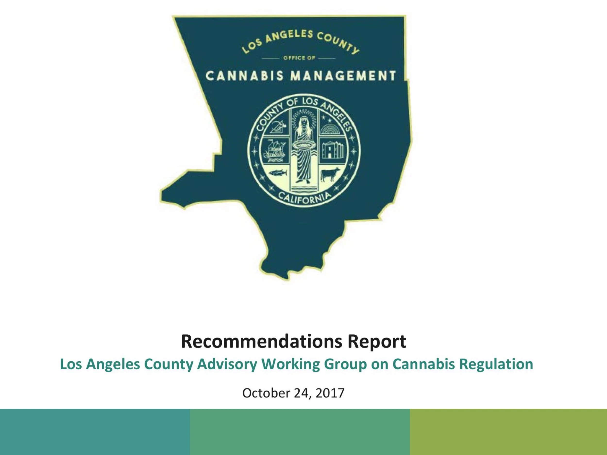 Official LA County Cannabis Regulations Recommendations Report Published