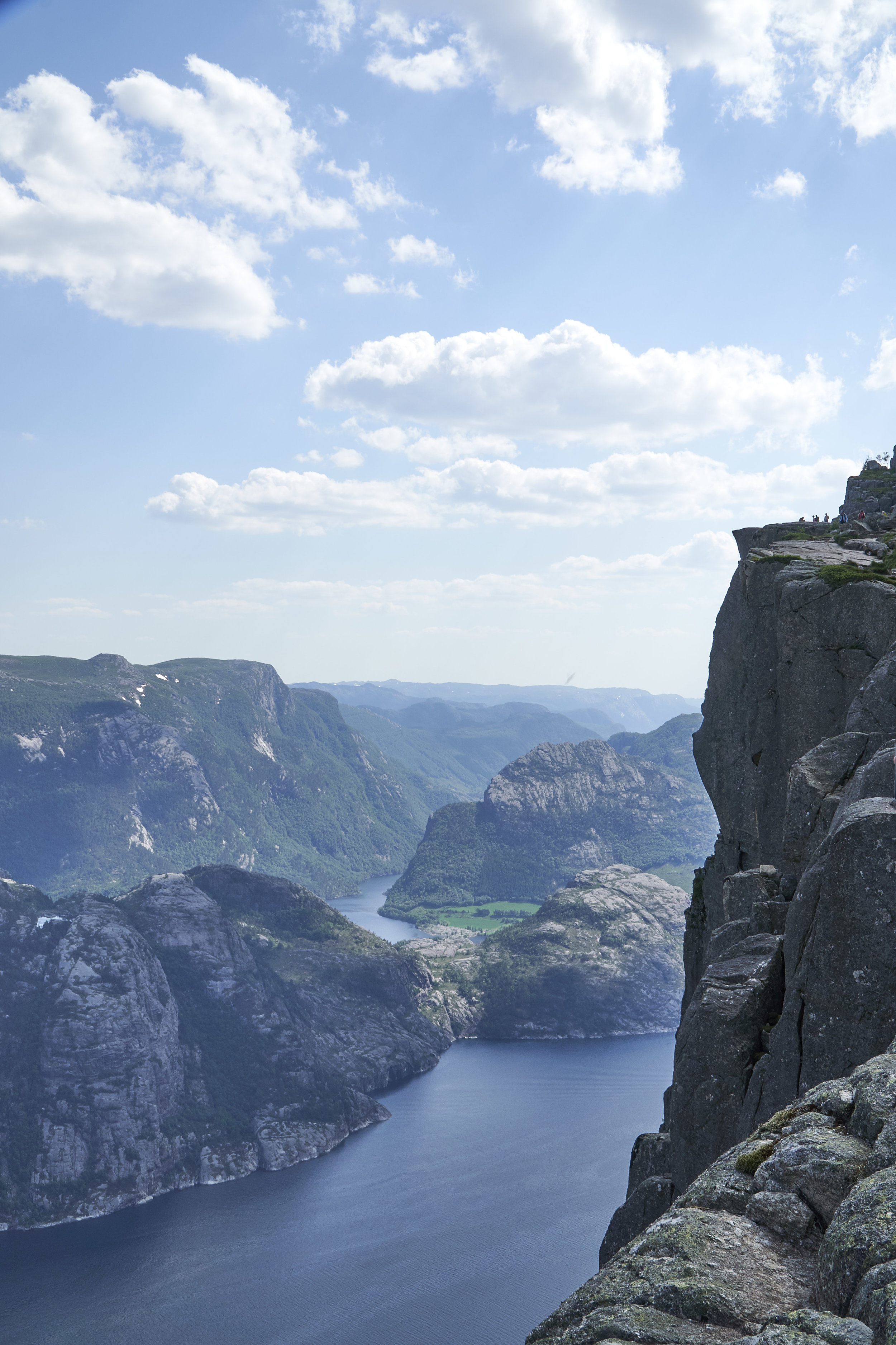  One of the first views of Pulpit Rock. 