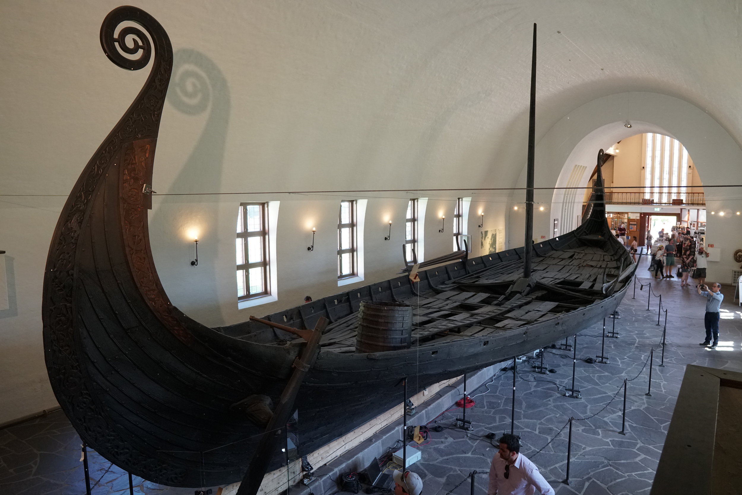  Took a visit to the Viking Ship Museum, which houses archaeological finds from three viking ship burials. One ship is the largest known ship burial in the world. 