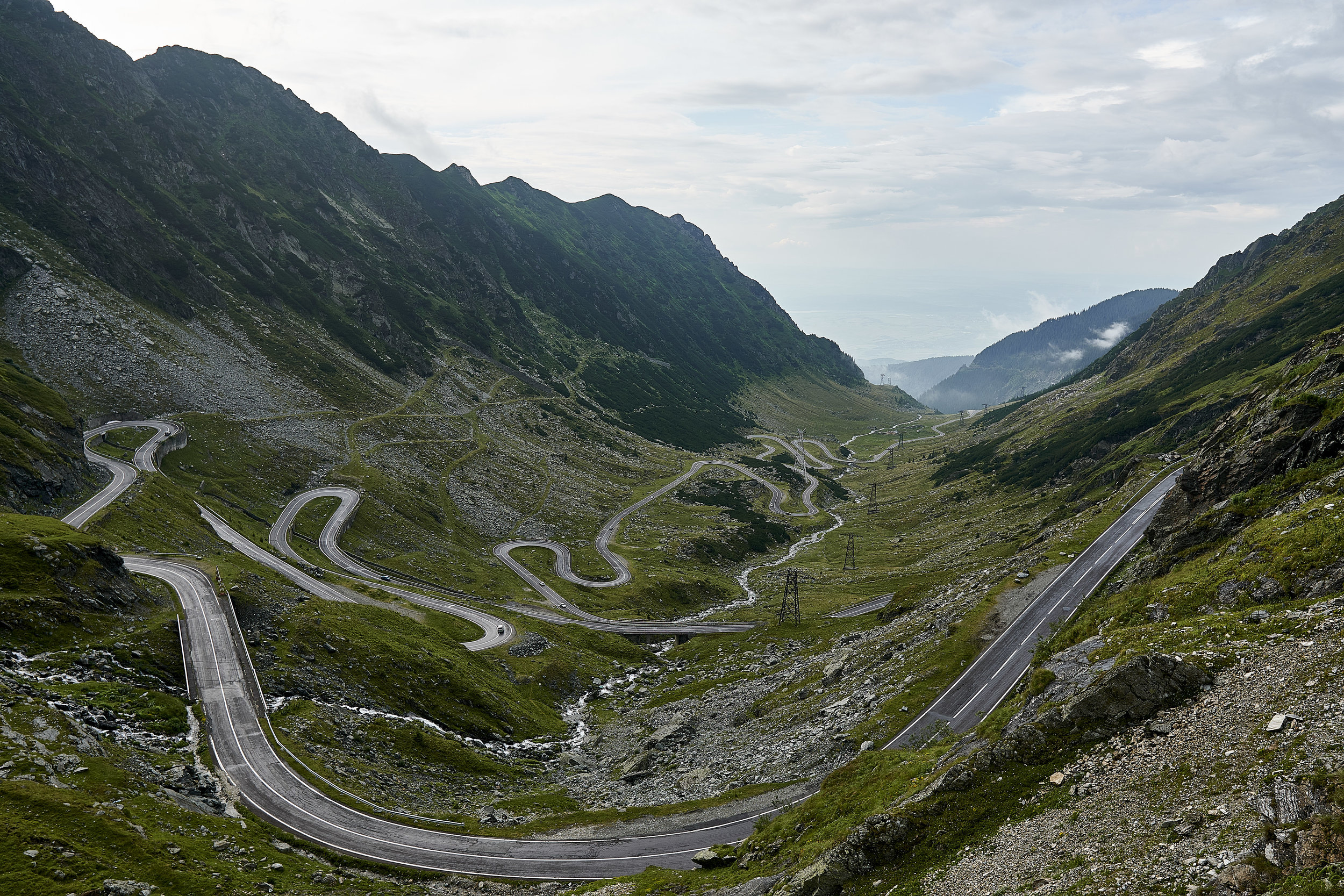 Clear view of the road