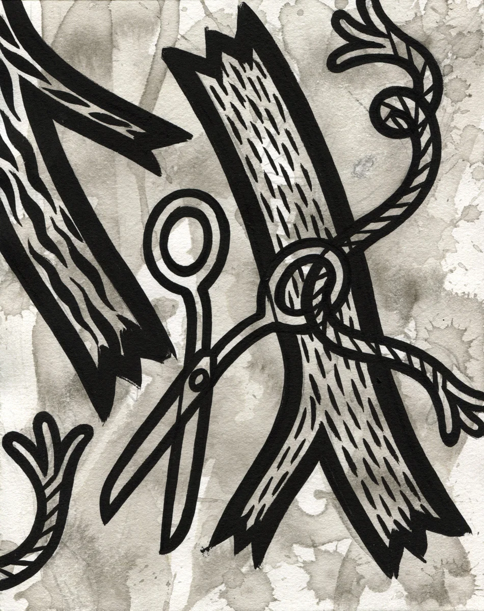 "48"&nbsp;ink on paper