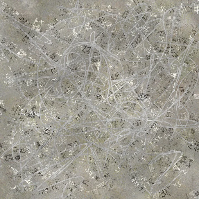 Ross Racine, "Dusk" edition of 5, 31"x 31"