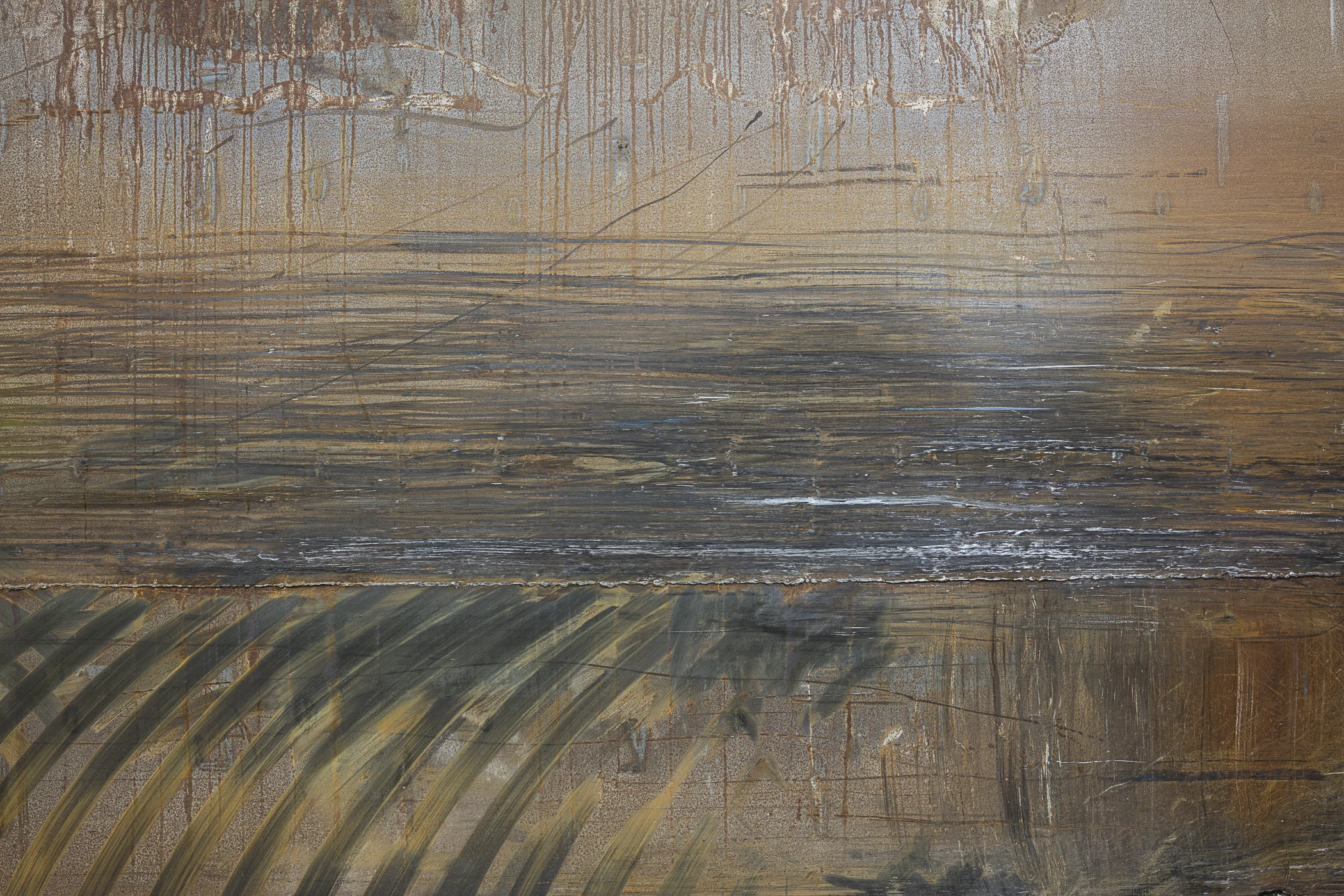 "Wall Scratches" C Print photograph