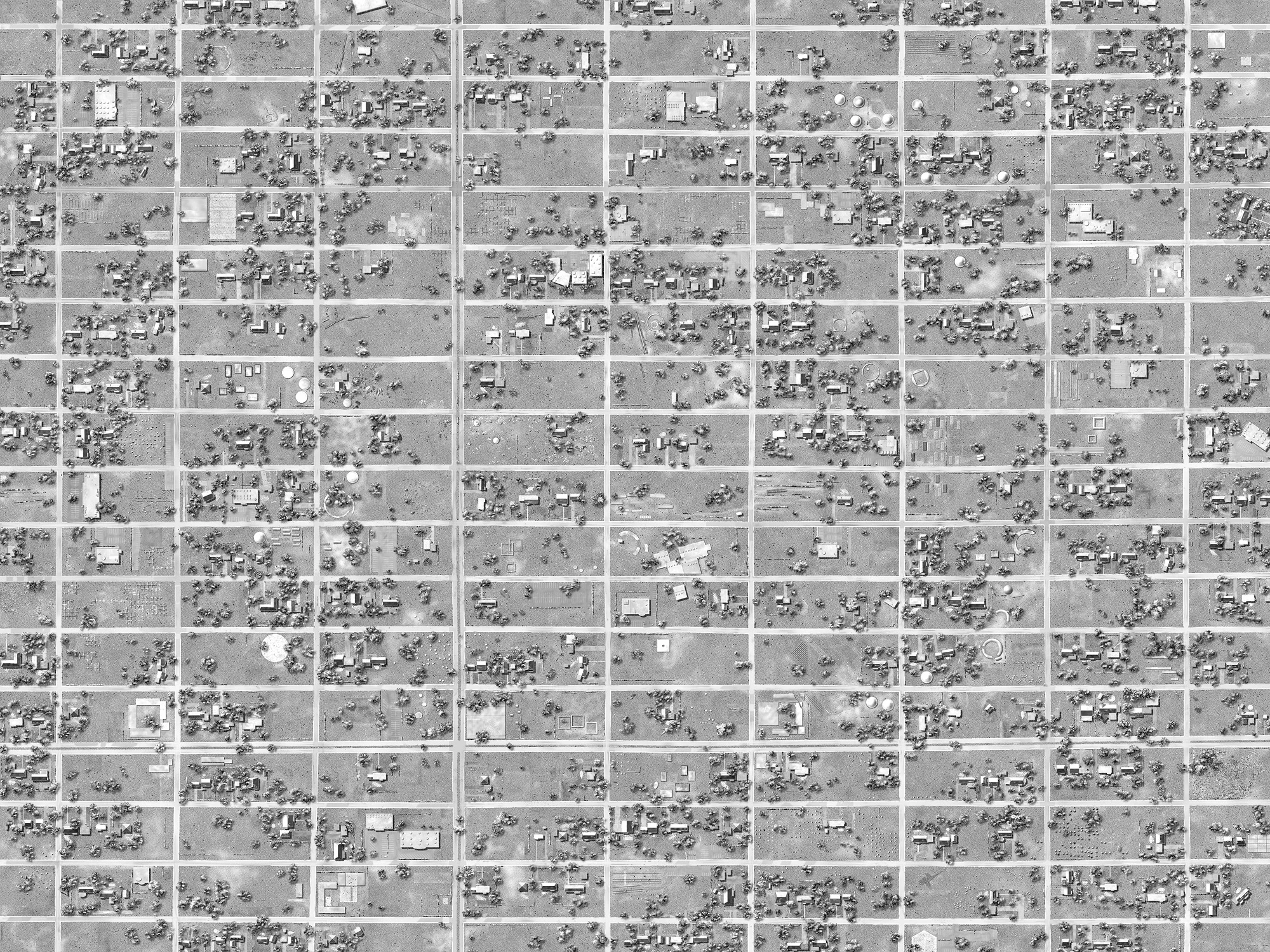 Ross Racine, "Dry Country" edition of 5, 26 3/4" x 34 1/2"