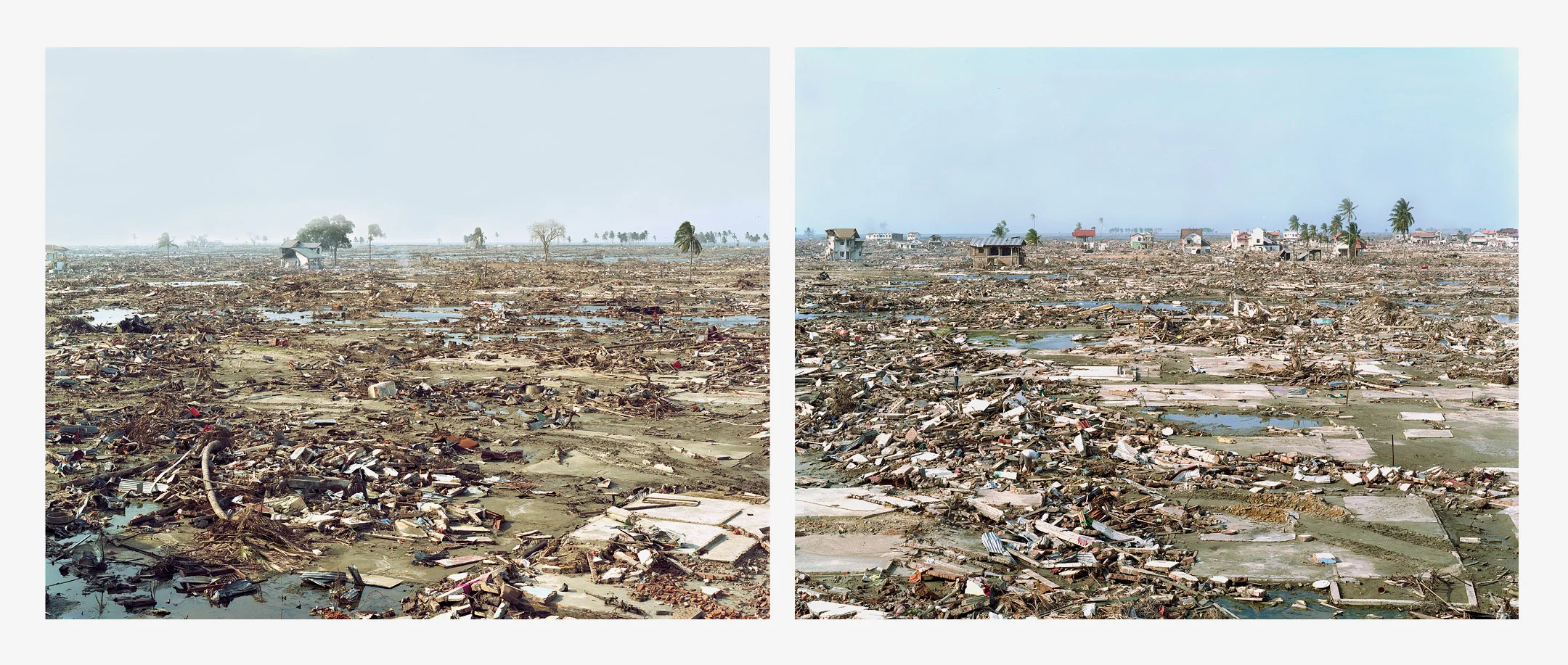 Sasha Bezzubov, Tsunami #2 diptych, Indonesia, 2005