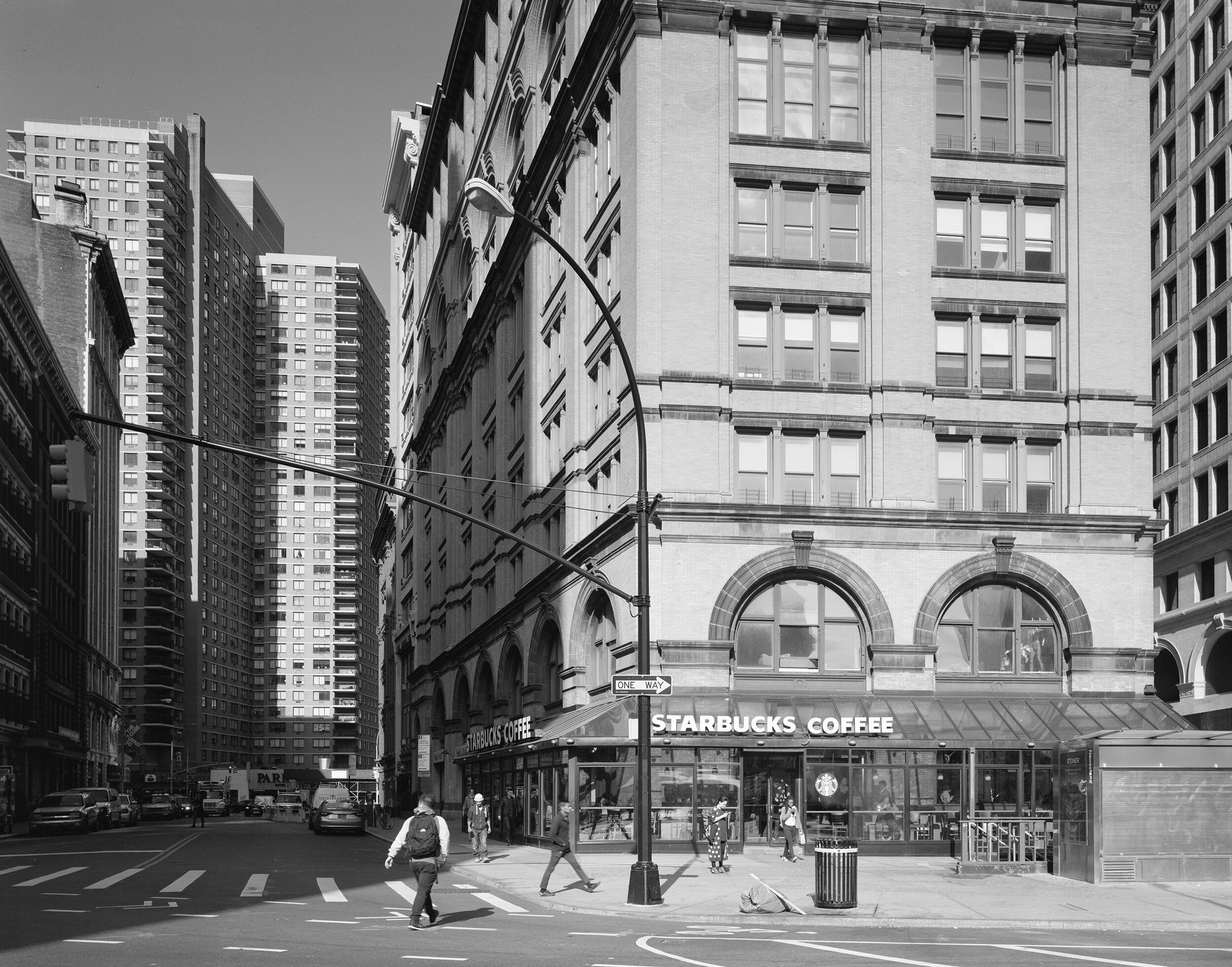 Jade Doskow (2017) "Starbucks, Astor Place" 20"x25" $1500 Edition of 5