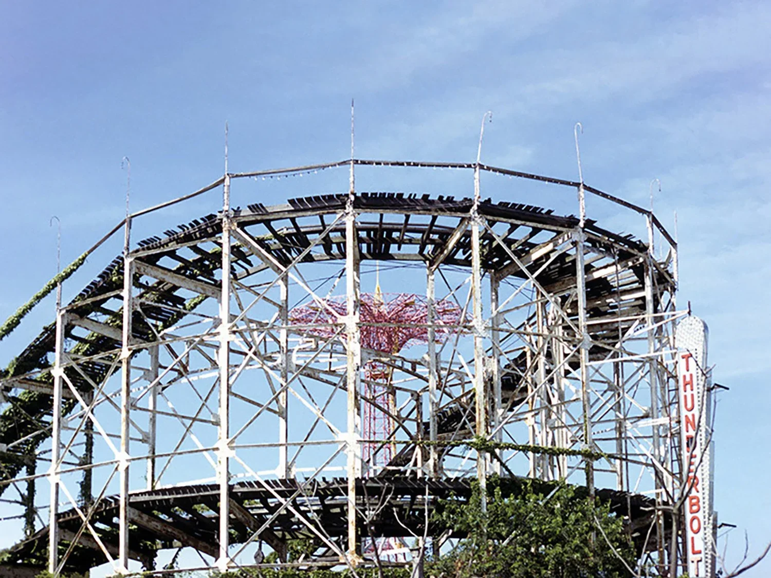 Thunderbolt and Parachute Jump- Coney Island - 1997