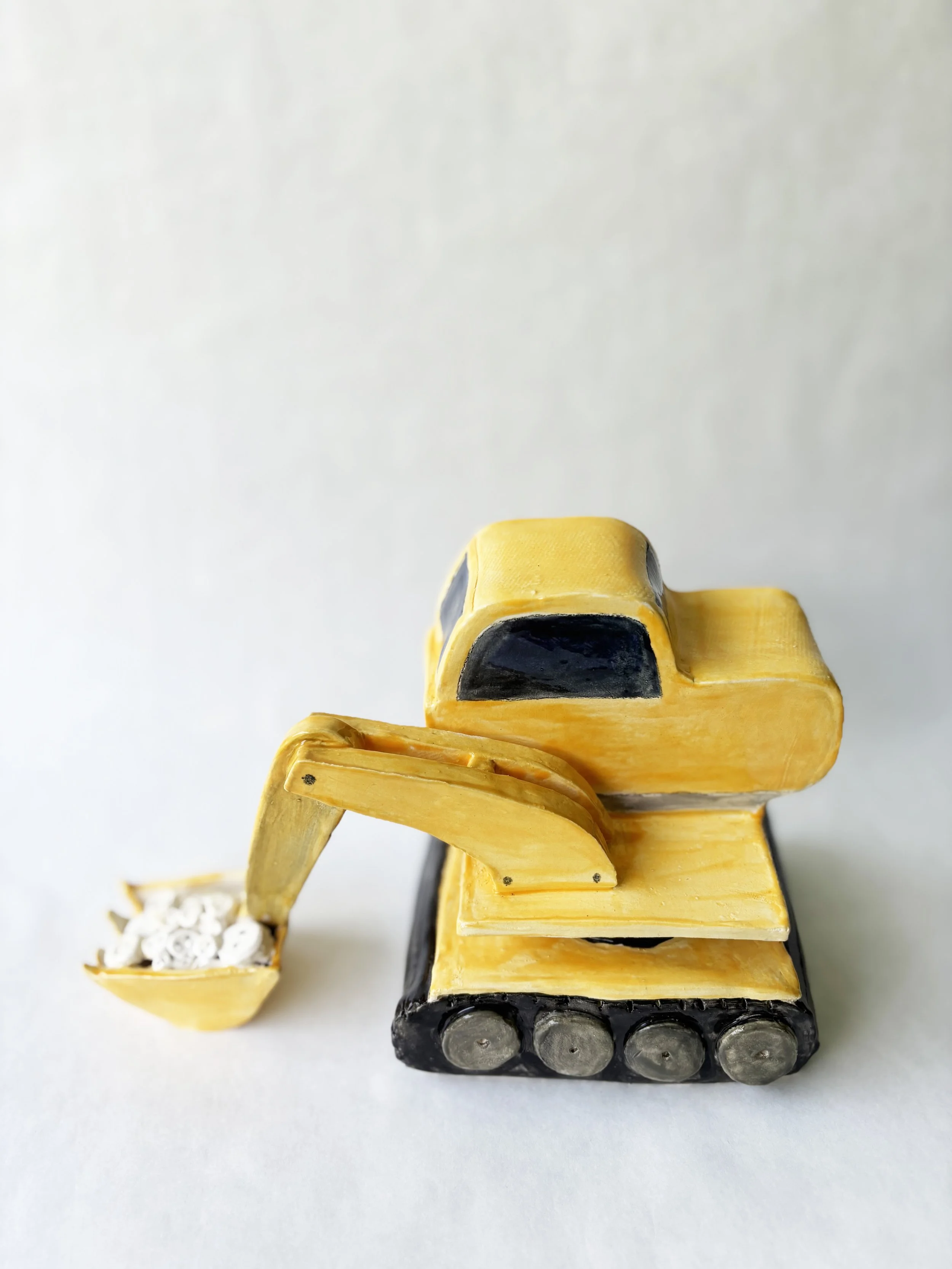 Excavator with Special Abilities