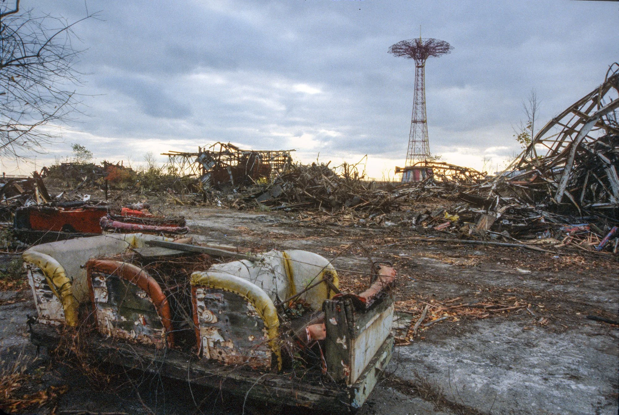 Thunderbolt Roller Coaster Car - Coney Island