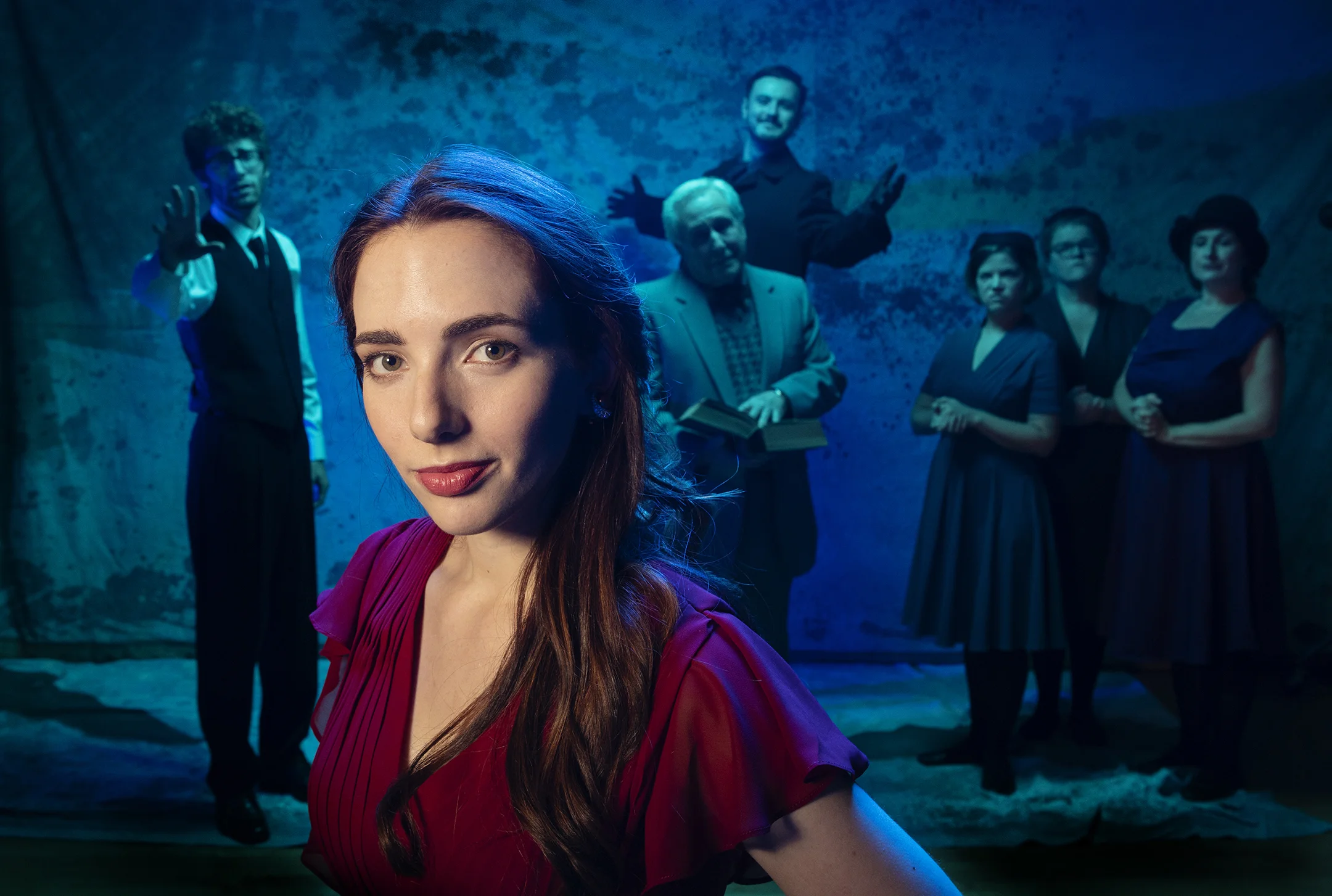 Kathleen Cannon as Eurydice. Photo by Tim Fuller.