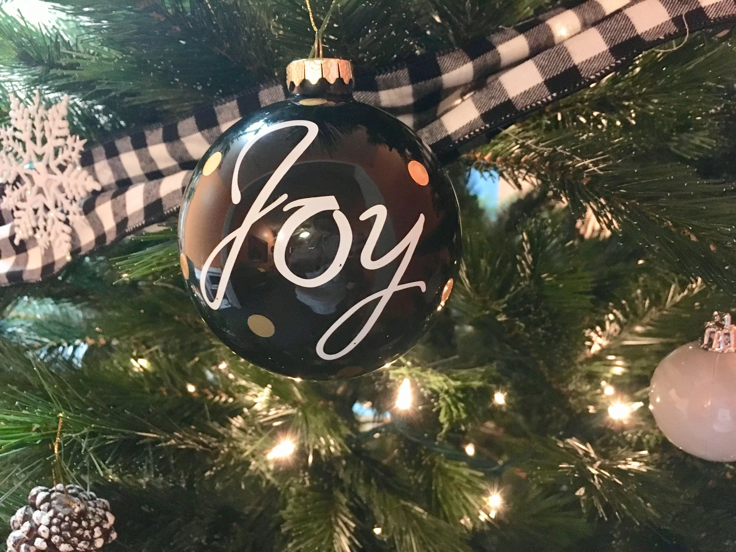 An image to express the spirit of Christmas... one of my very favorite ornaments on my music stuido's Christmas tree! Joy joy joy joy...