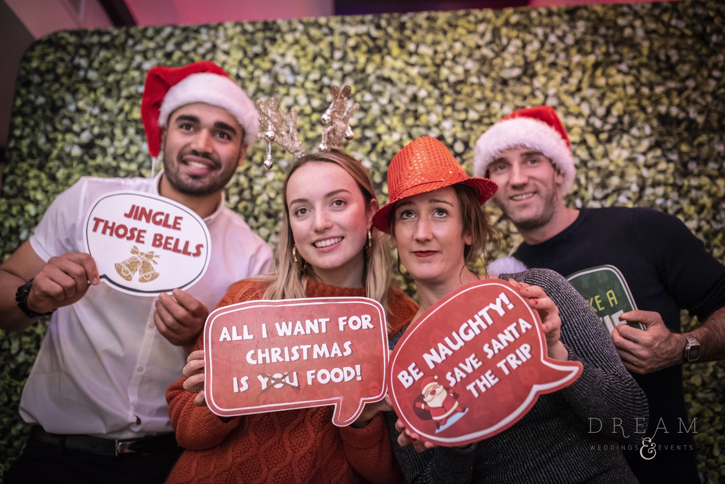 Christmas Party Photo Booth Hire Nottingham, Derby, Leicester, East Midlands.