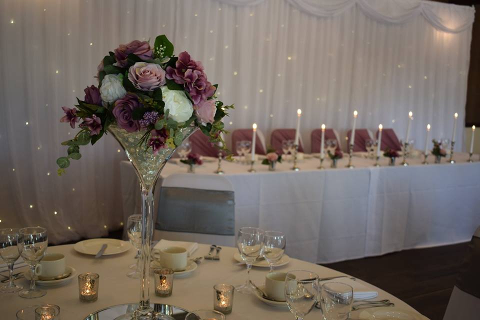 Wedding Centrepiece Hire Nottingham Derby And The East Midlands