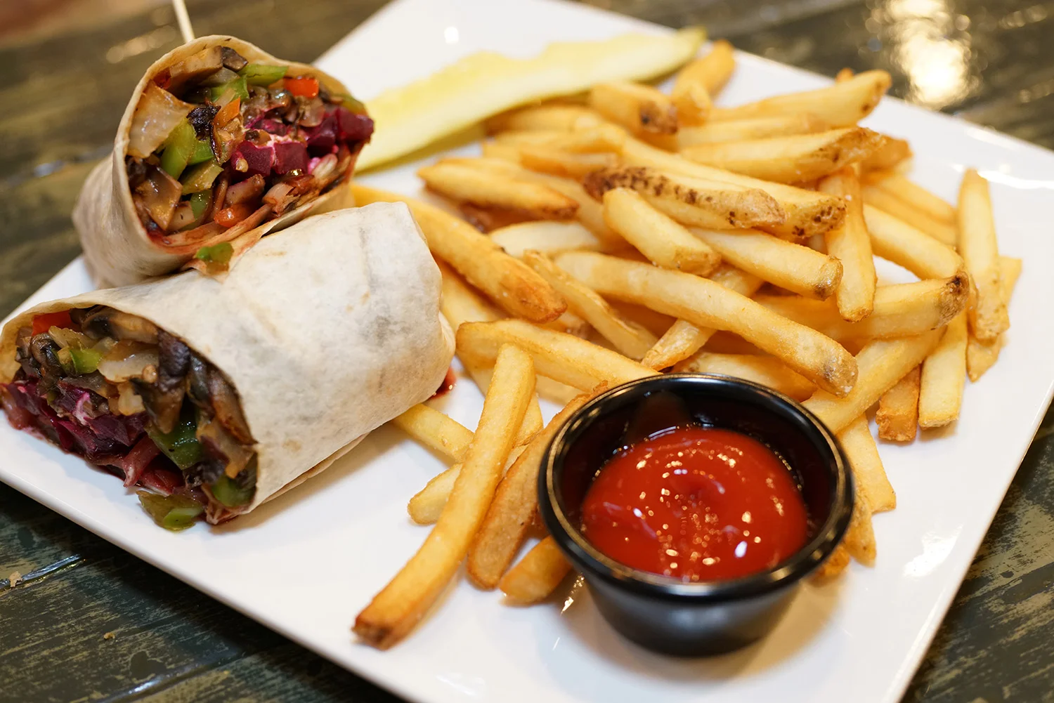 Love Veggies? Try a 'No Meat About It' #Wrap