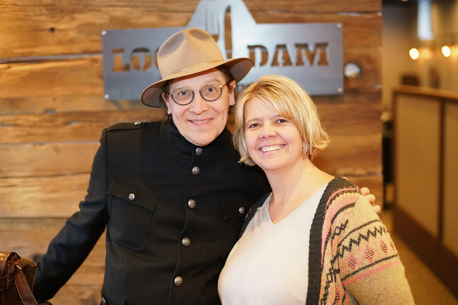 David Mueller stops in from Caring Hands Massage & Spa .