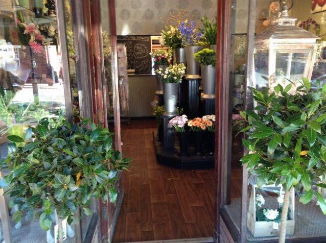 View Through Open Doorway into Codsall Flowers