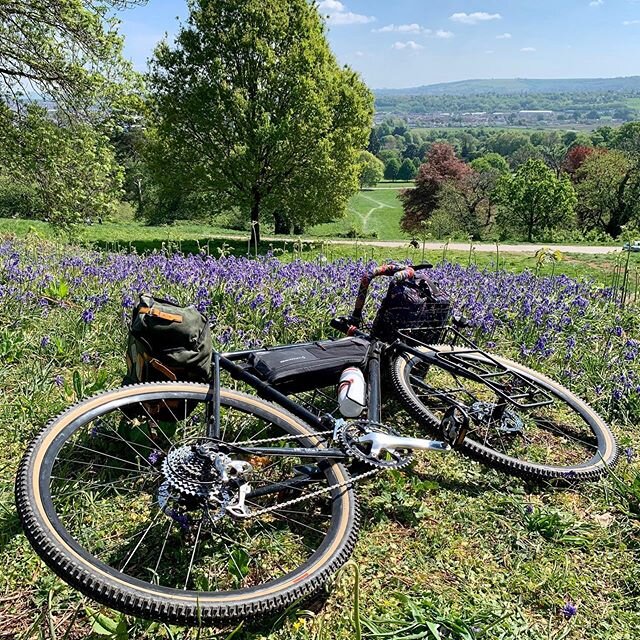 Was the weekend a dream?! First time in too long riding a couple of days in a row and the weather was pretty, pretty good. #bristol #nocarnotfarnognar #ashtoncourt #teddybinglescyclery #bluebells #outsideisfree #treebathing #cycling #gravel #gravelbi