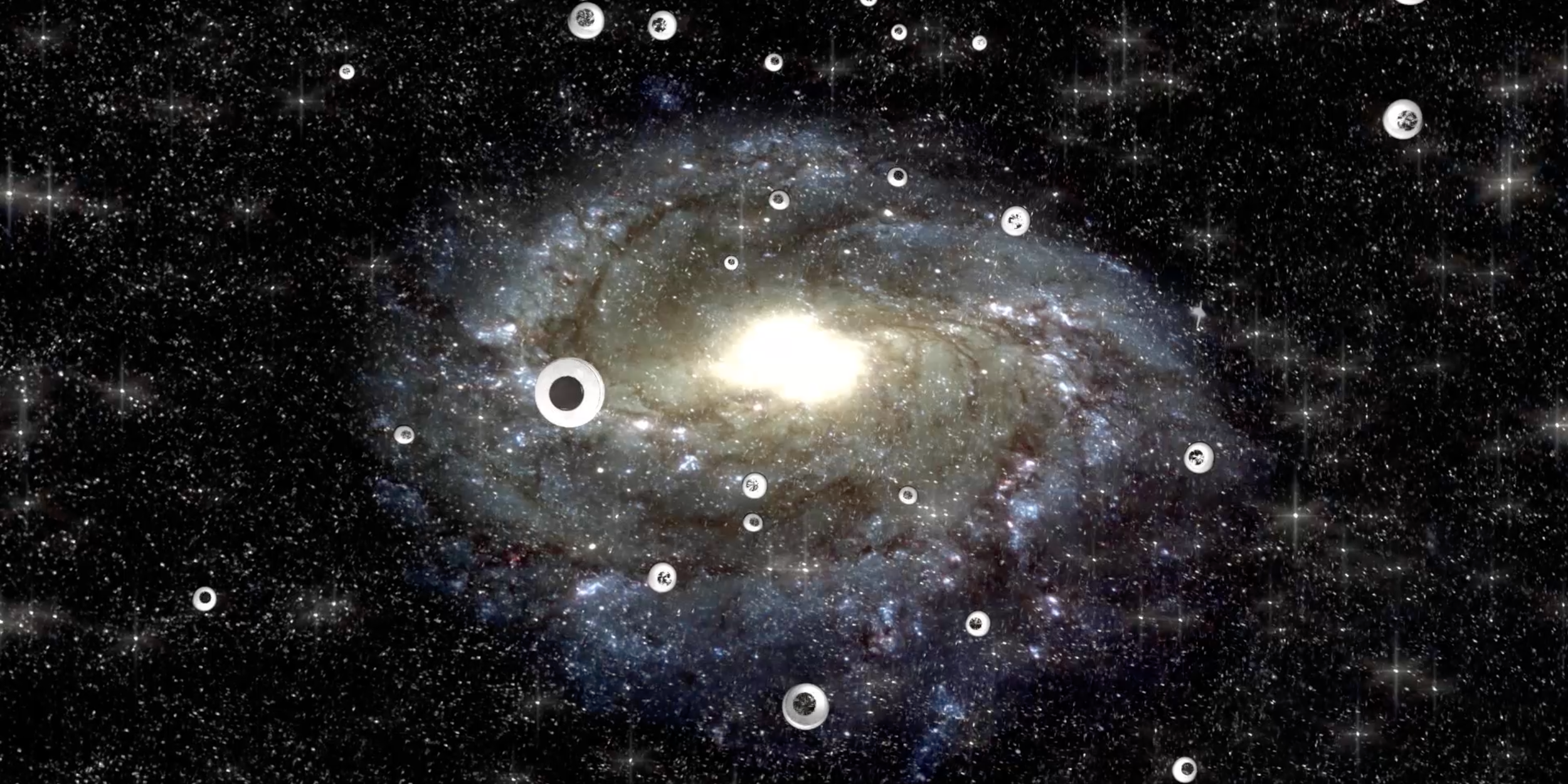 Andy Holden, Eyes in Space (Pessimism of the Intellect, Optimism of the Will)