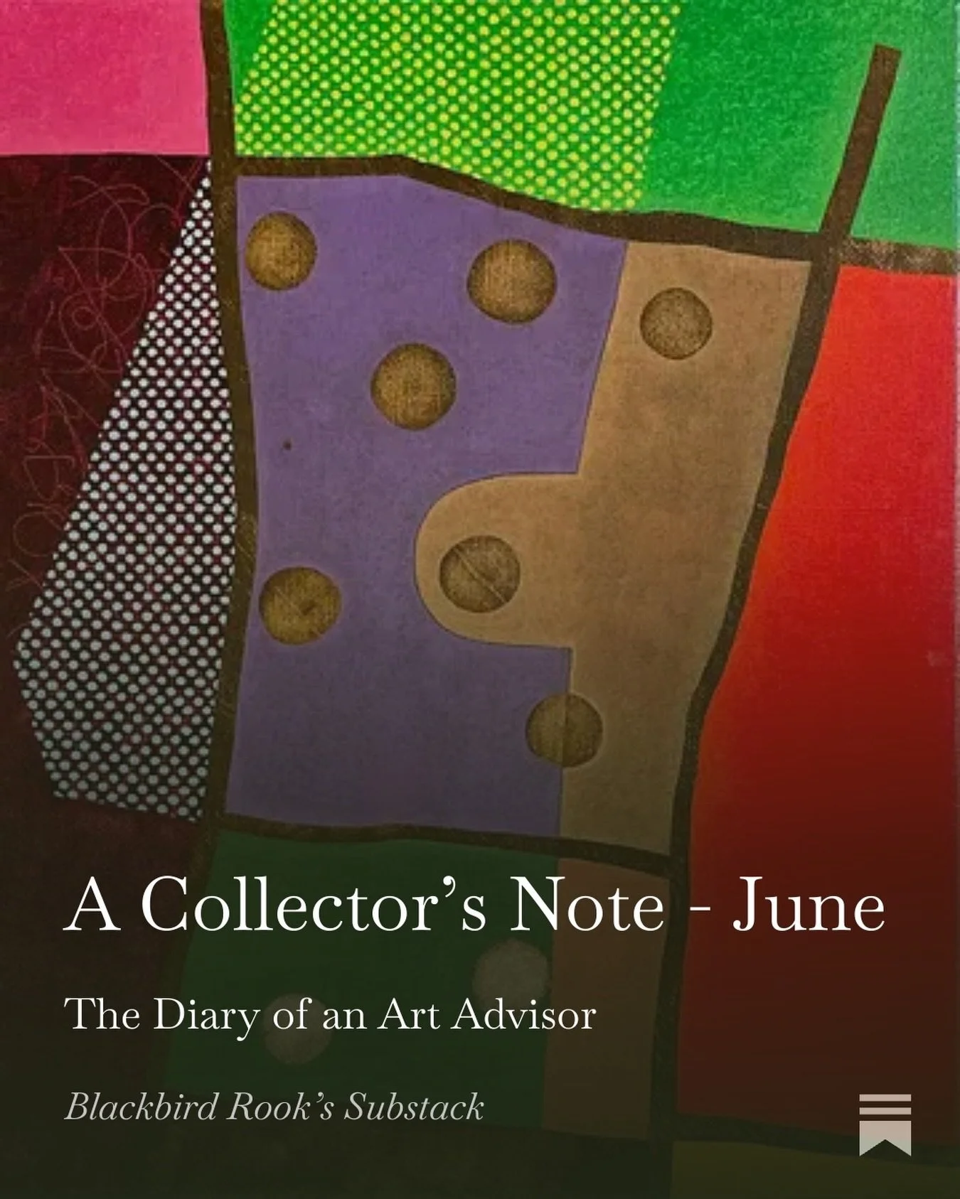A brief note for paid subscribers on Substack this month. May was a month of looking again - at works that don&rsquo;t announce themselves too loudly, but continue to hold the eye after the obvious things have exhausted themselves.

I&rsquo;ve been t