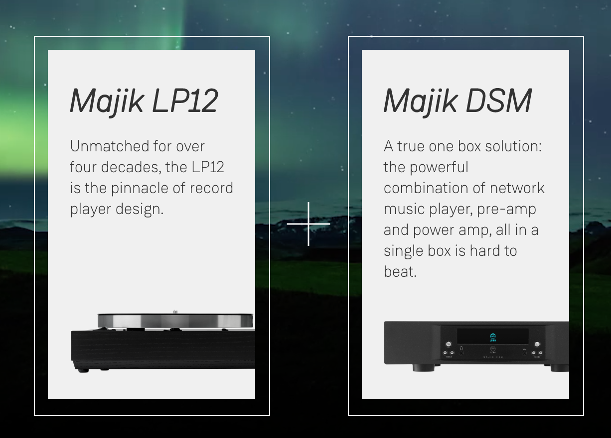 Majik LP12 with Majik DSM at Hidden Systems.png