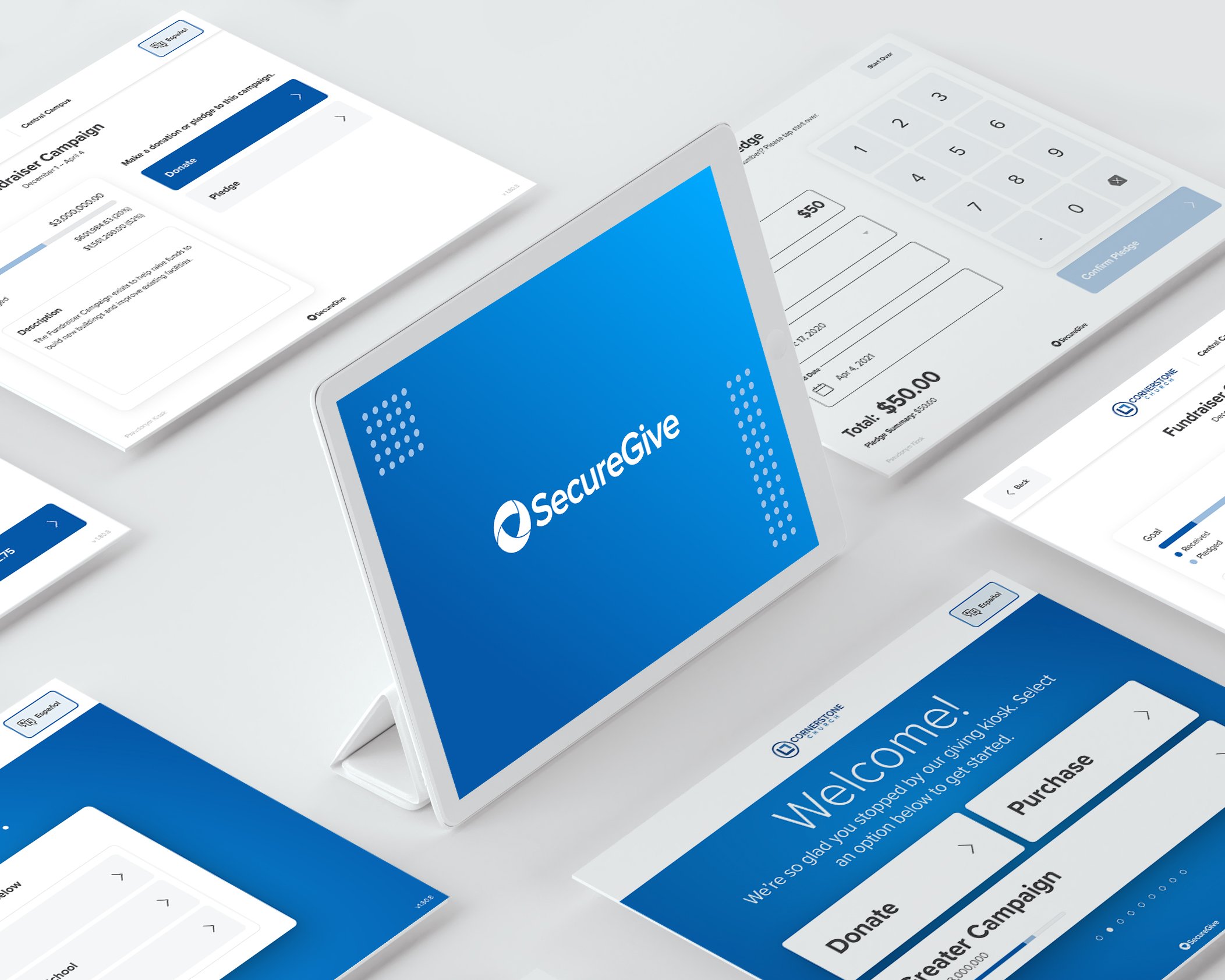 SecureGive App - UX/UI Design