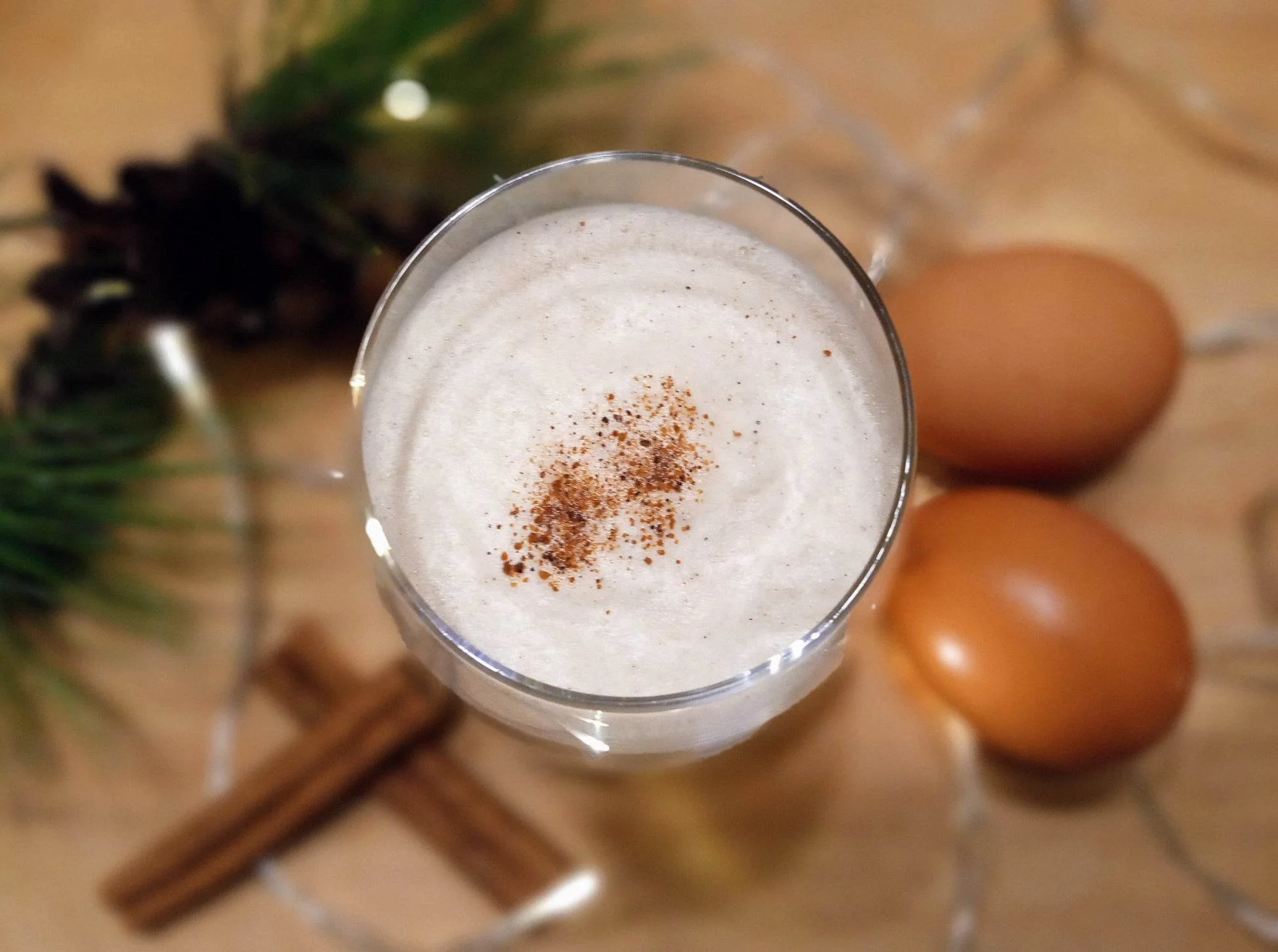 No-cook Eggnog with Raw Milk &amp; Free-Range Eggs
