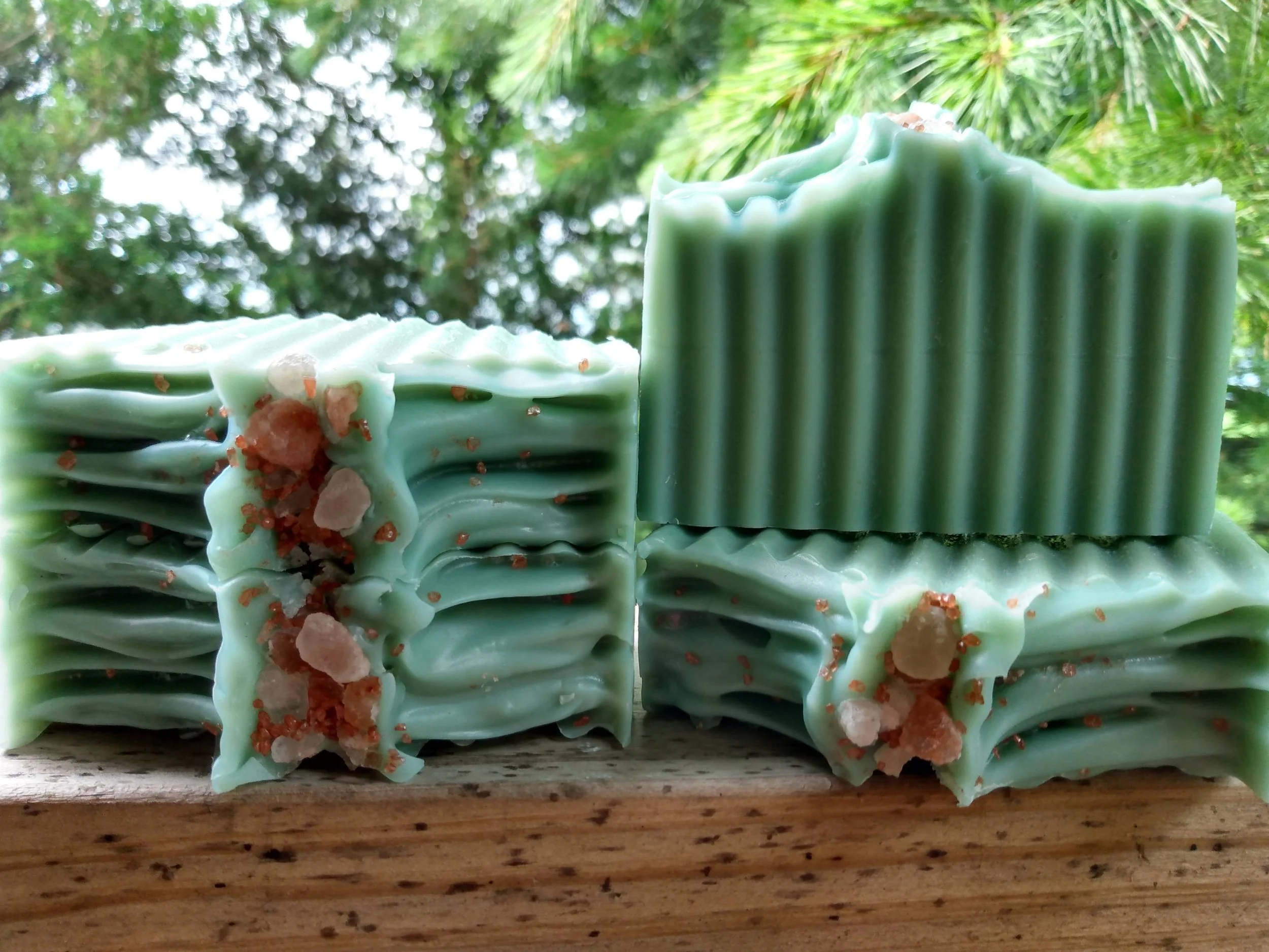 Morning Mist goat milk soap