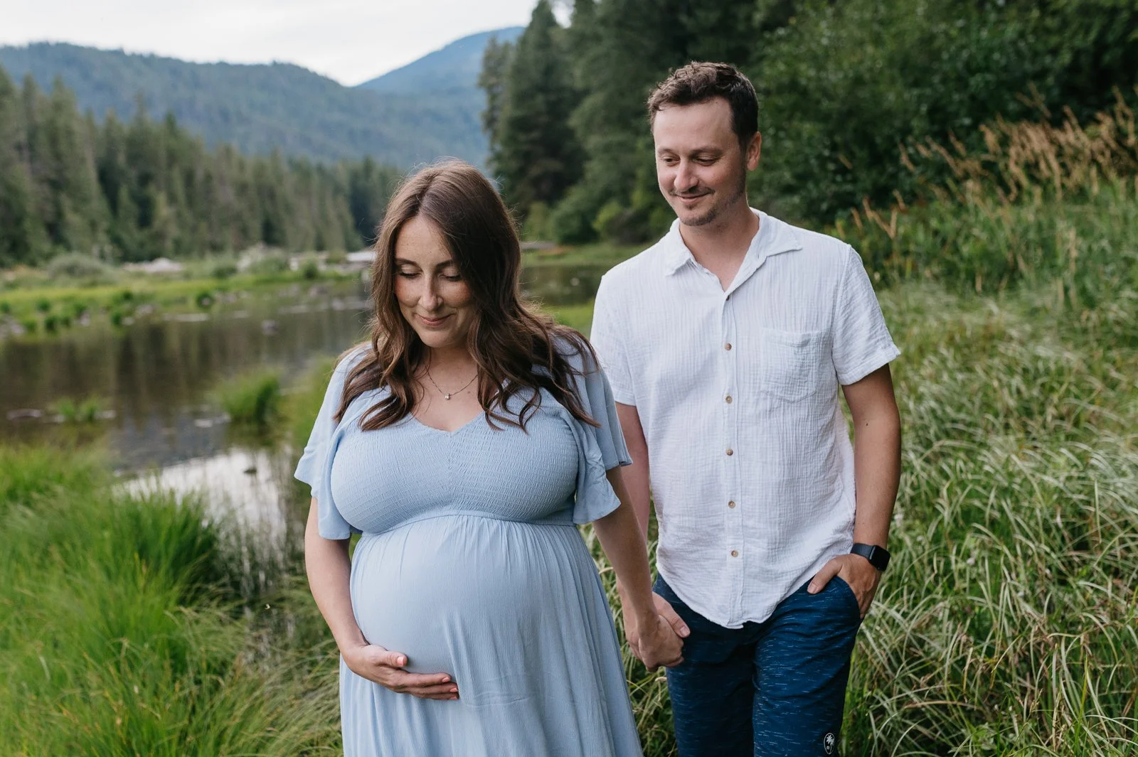 Lake Wenatchee Maternity Session | Megan and Evan