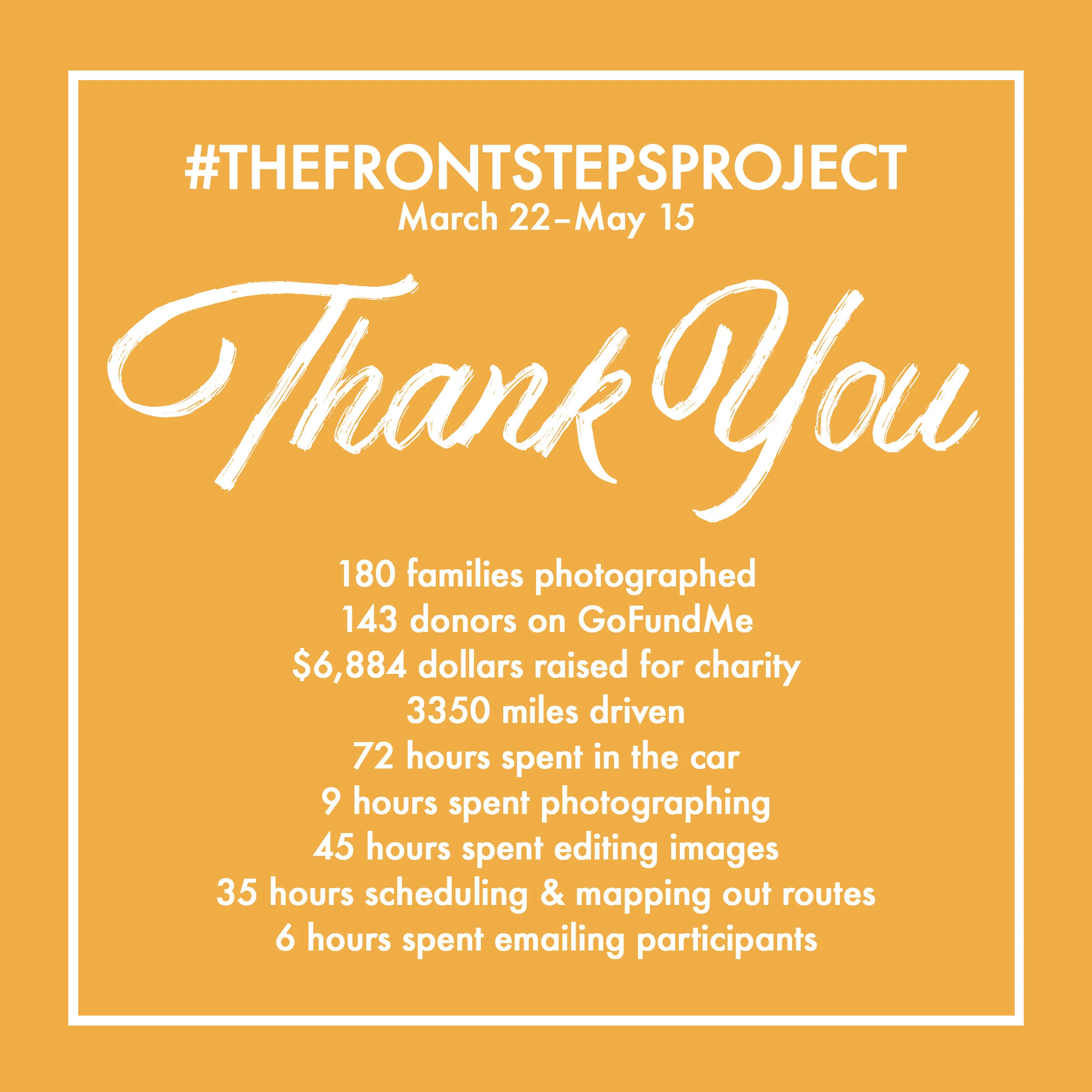 The Front Steps Project - In Summary