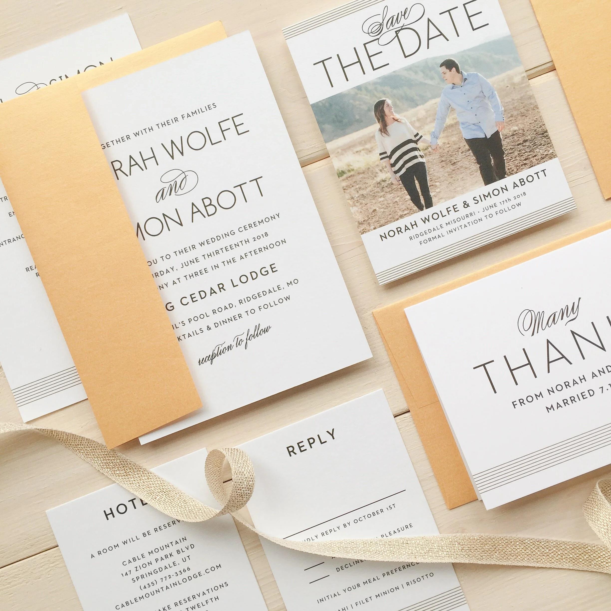Custom Wedding Invitations from Basic Invite