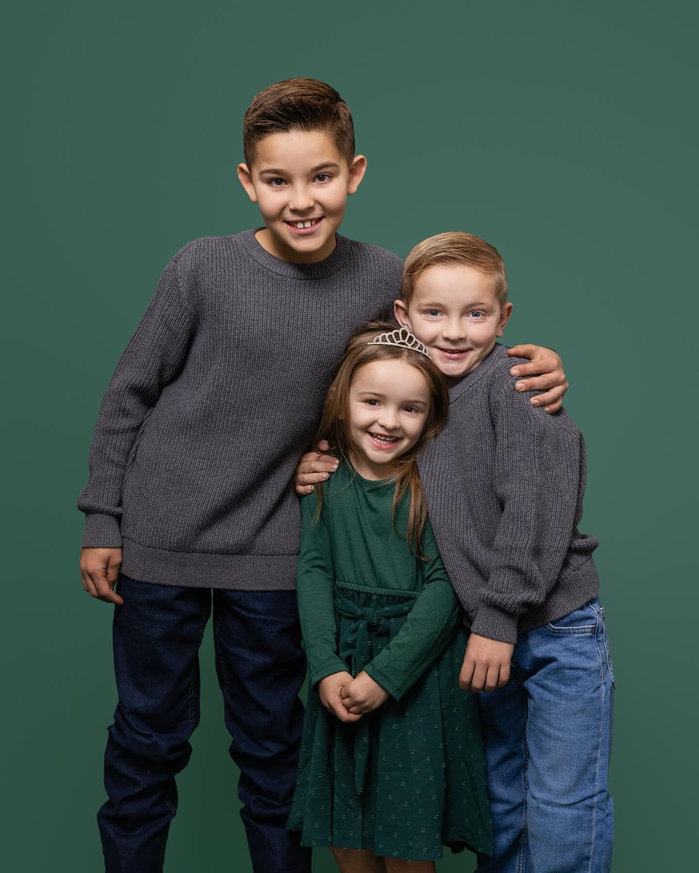 We usually use the studio for client meetings, ordering appointments, and headshots, but I love photographing kids here too! There&rsquo;s something so timeless about a studio portrait. Last December the sweet Krome family came in 💛. Stephanie alway