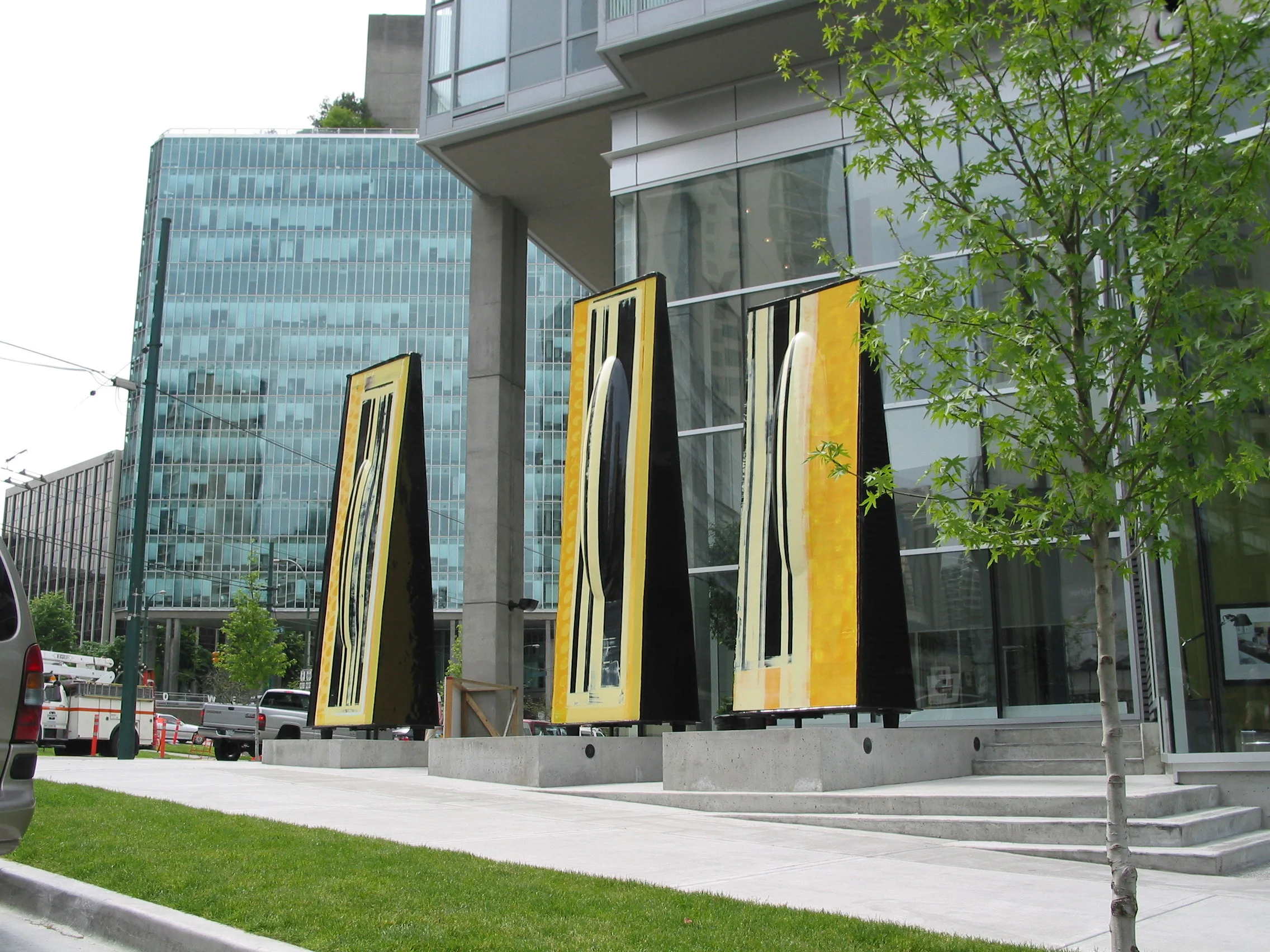   Curtained Skies by Clay Ellis  The Bayview 1529 West Pender Street, Vancouver B.C. 