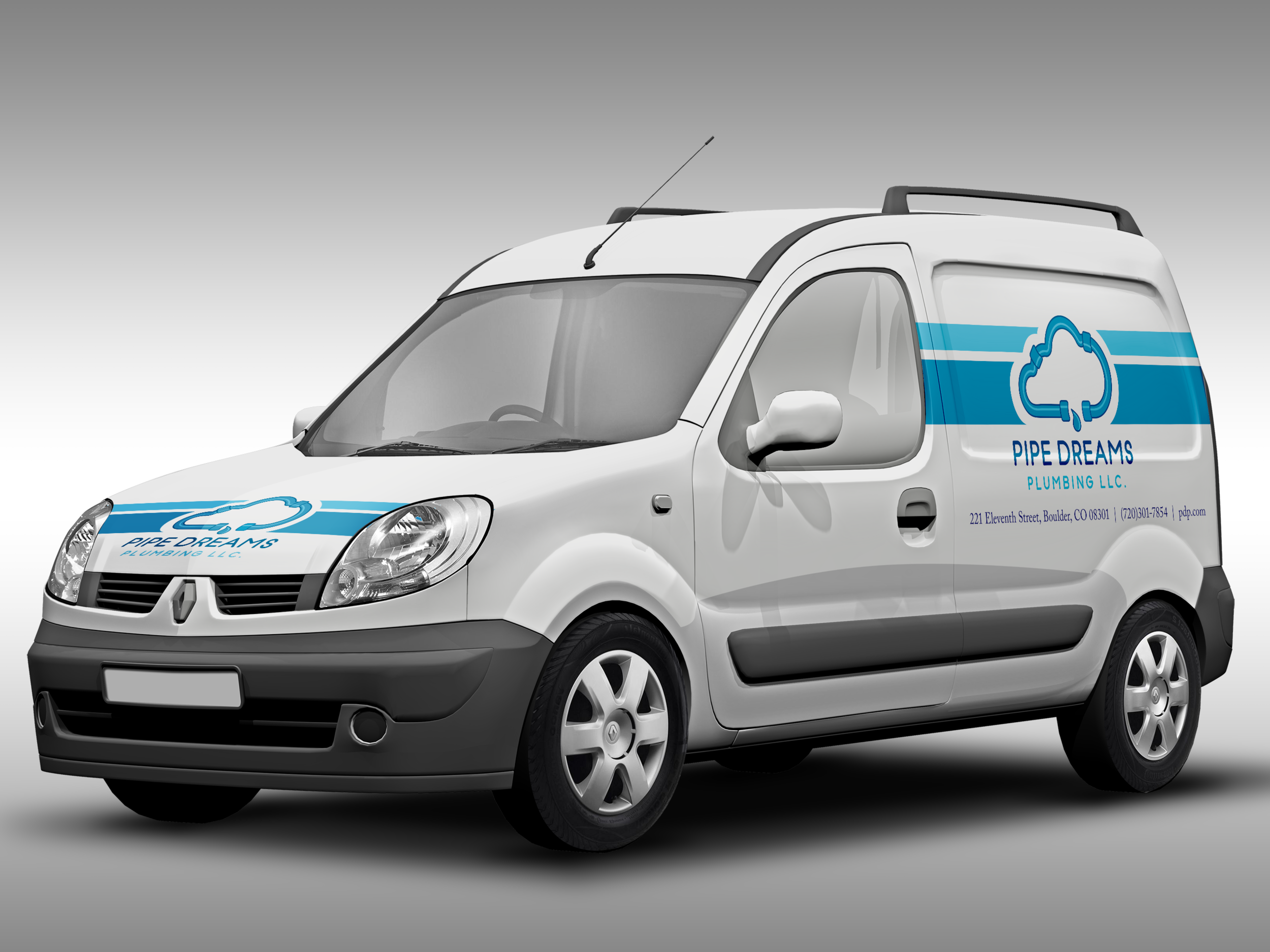  Truck wrap designed for Pipe Dreams Plumbing LLC. designed using Adobe Illustrator and Adobe Photoshop. 