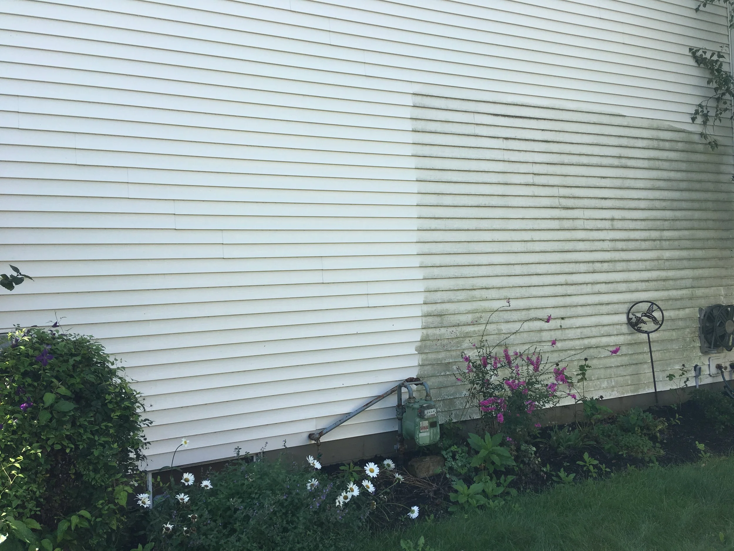 How to clean vinyl siding