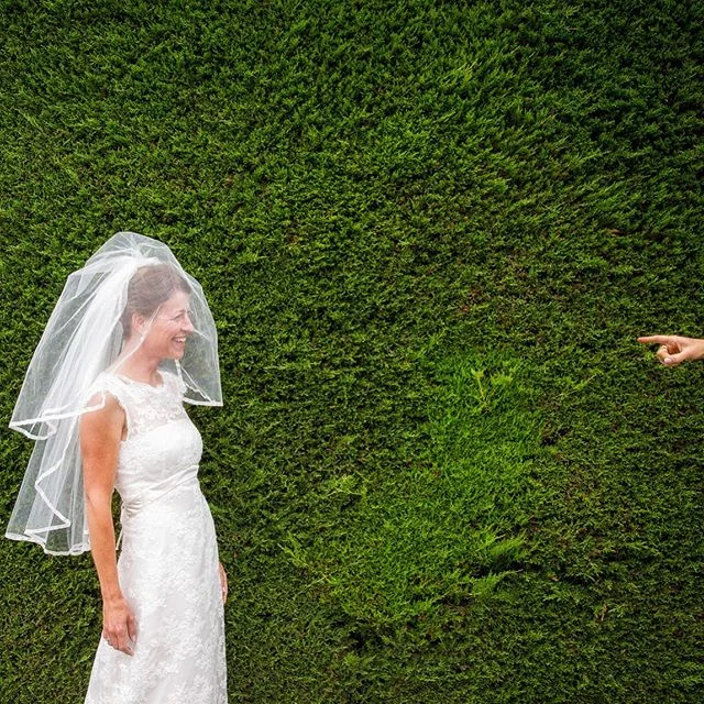 Someone to point at for the whole day , little bit of fun. Bride moments .  #bride #jvk  #wedding #weddingphotography #newzealandwedding #weddingdress #weddingday
