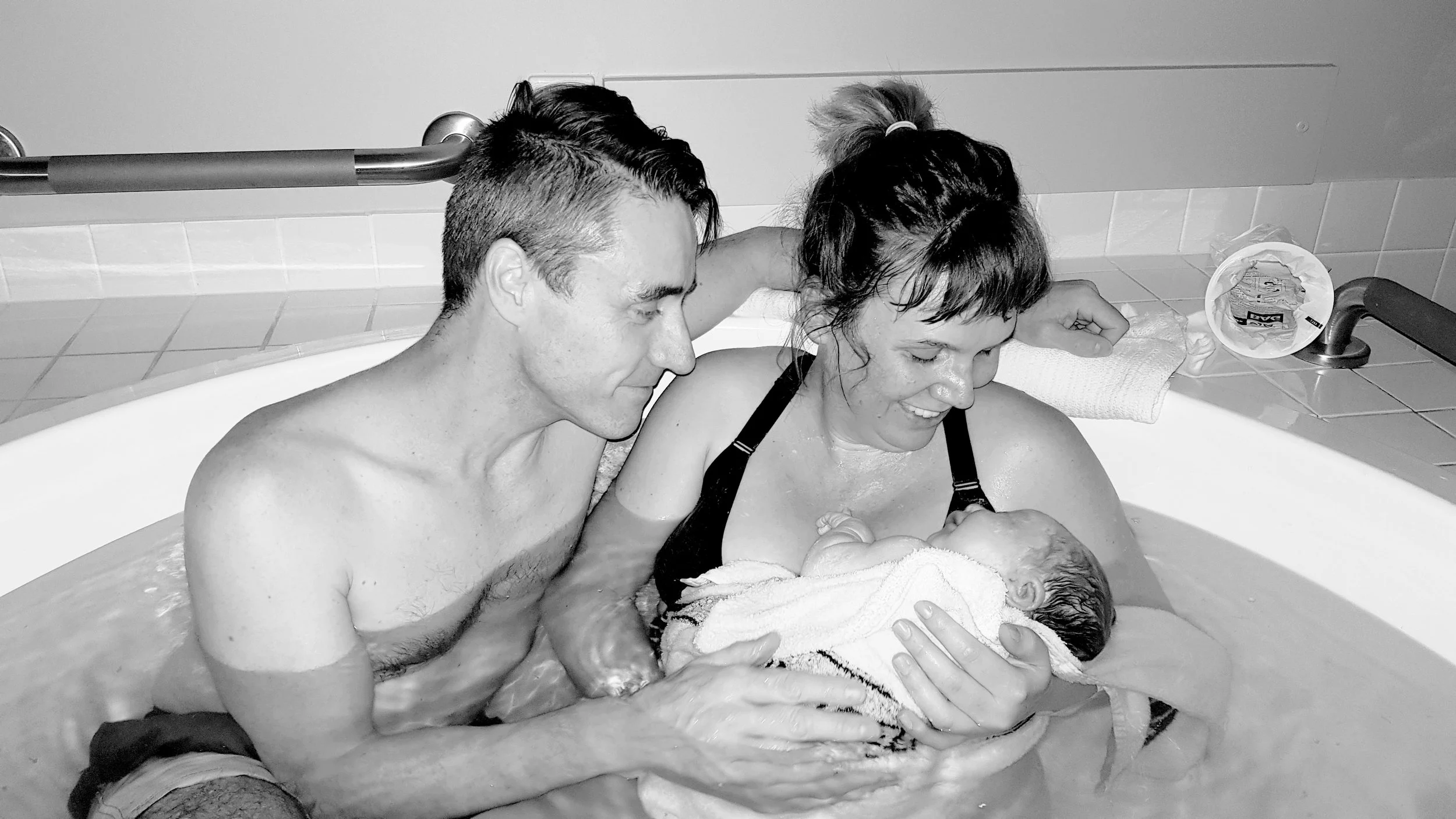 He’s here! Although we have no idea if I’m holding a boy or a girl here. As I predicted definitely a baby!