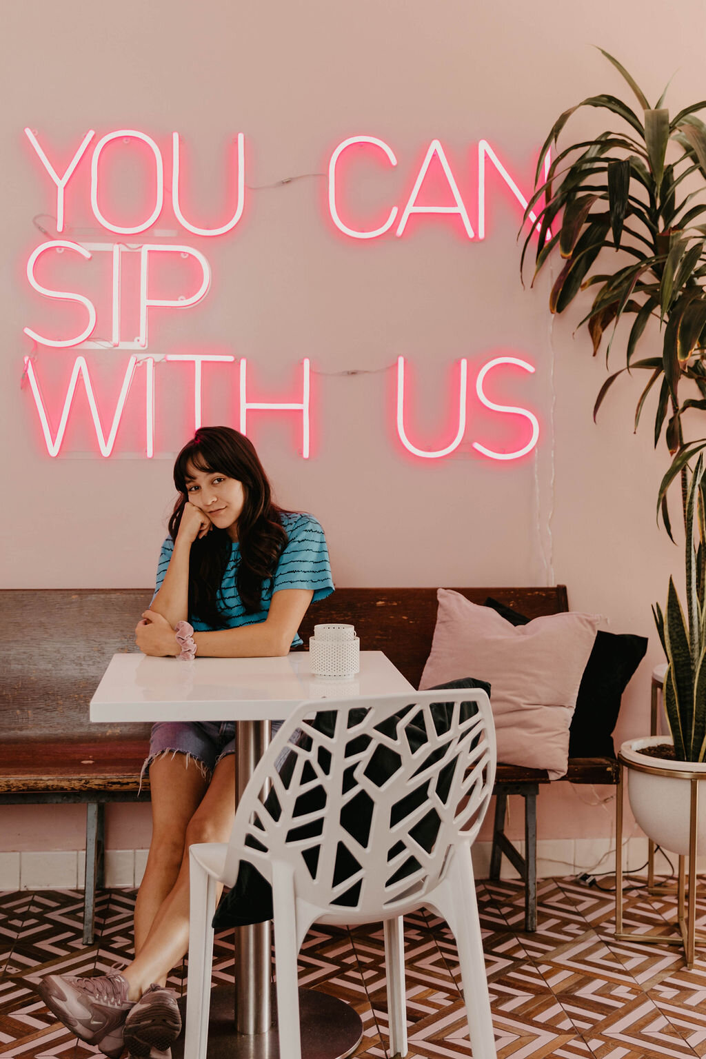 The Palm Coffee Bar is the best coffee in Burbank, California, & full