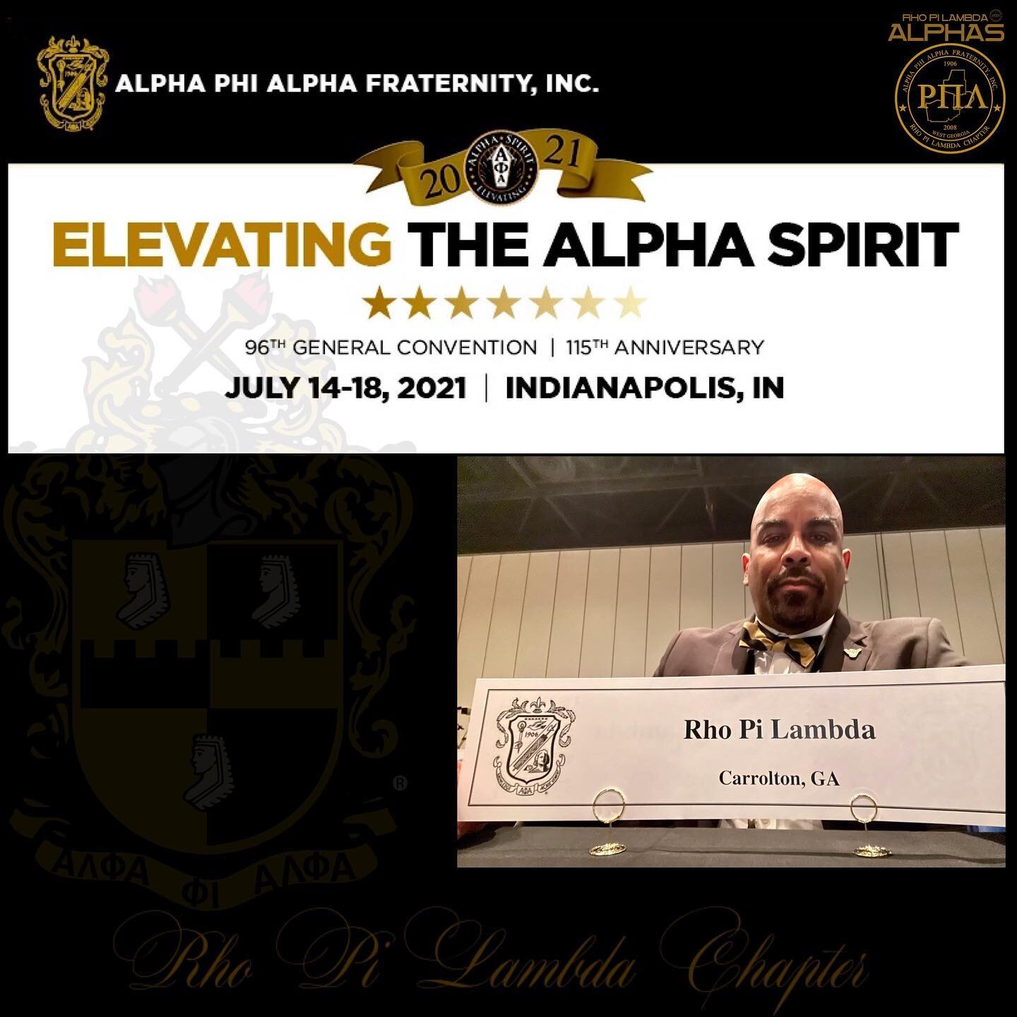 Alpha Phi Alpha Fraternity, Inc. Rho Pi Lambda Chapter