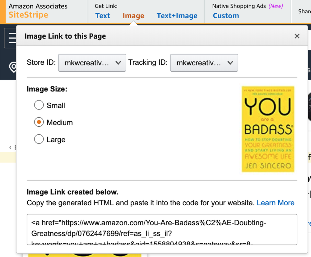 How to Get Started with Amazon Afffiliates — MKW Creative Co.