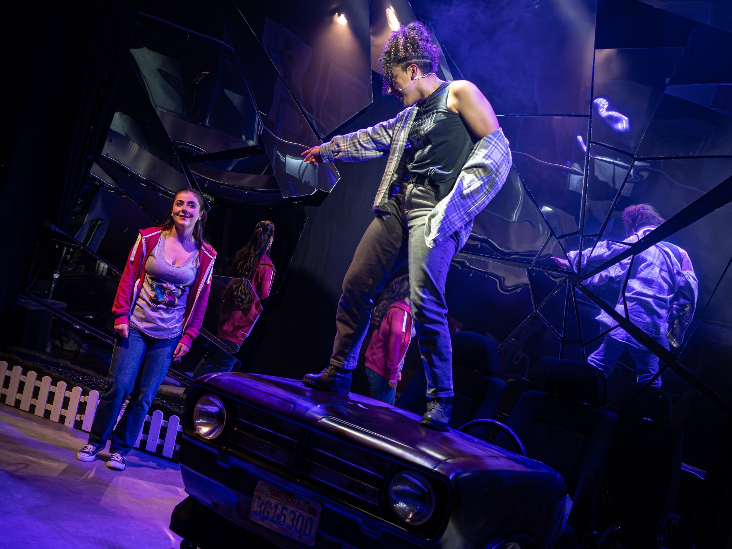 “Production punches well above its weight, from the pitch-perfect cast to Reuben Speed’s ominous, fragmented glass set design, which mirrors Sam’s shattered life.” - The Stage “The emotional range of the show is amplified by Reuben Speed’s stunning