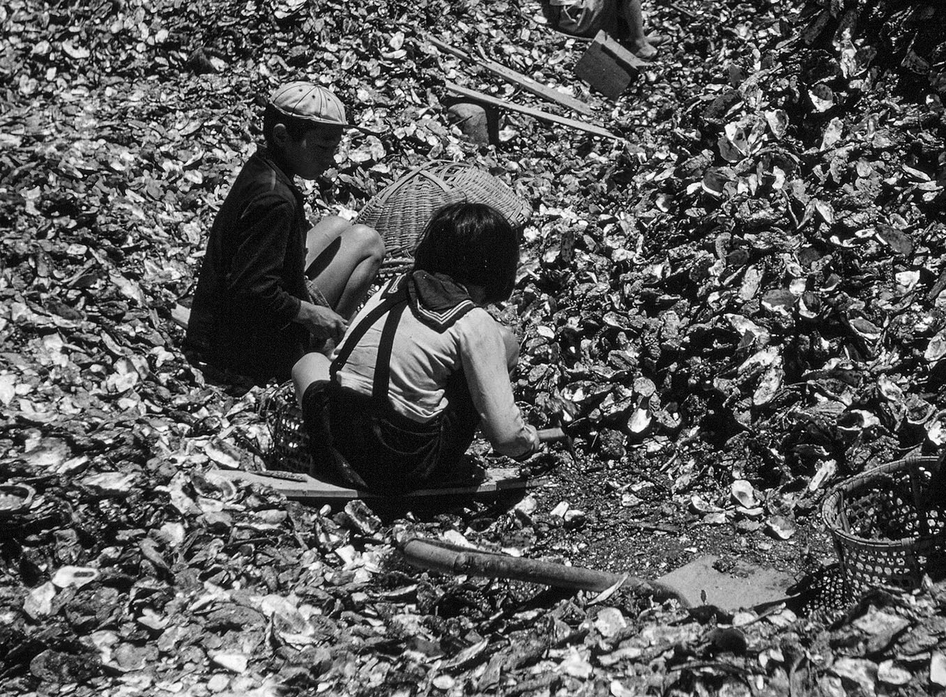 138- Stringing Oyster Shells