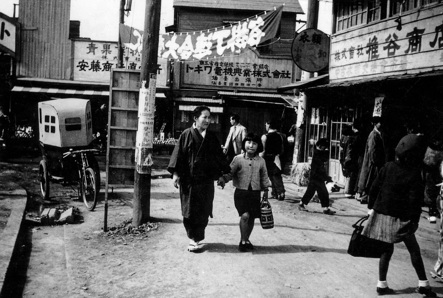 114- Downtown Sendai, One of the main side streets